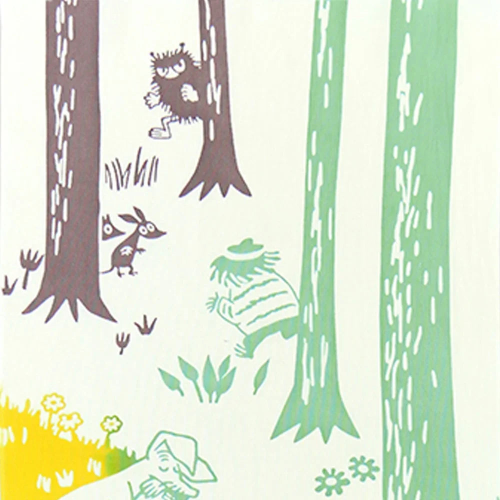 4月中旬入荷予定【MOOMIN】注染手ぬぐい お昼寝 てぬぐい 宮本株式会社