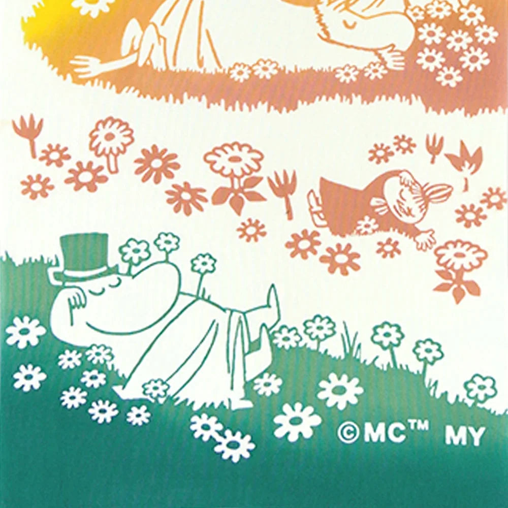 4月中旬入荷予定【MOOMIN】注染手ぬぐい お昼寝 てぬぐい 宮本株式会社