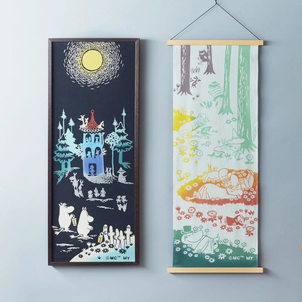 4月中旬入荷予定【MOOMIN】注染手ぬぐい お昼寝 てぬぐい 宮本株式会社