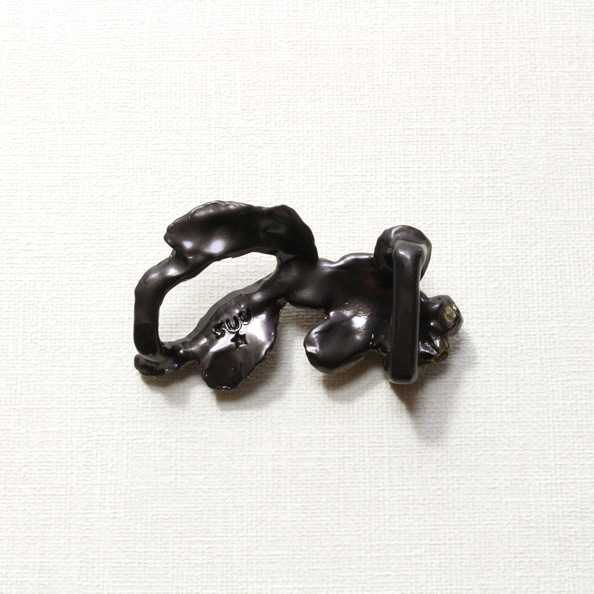 数-SUU- 出目金GM(ガンメタ)帯留め / 帯留め※専用豪華ボックス入り