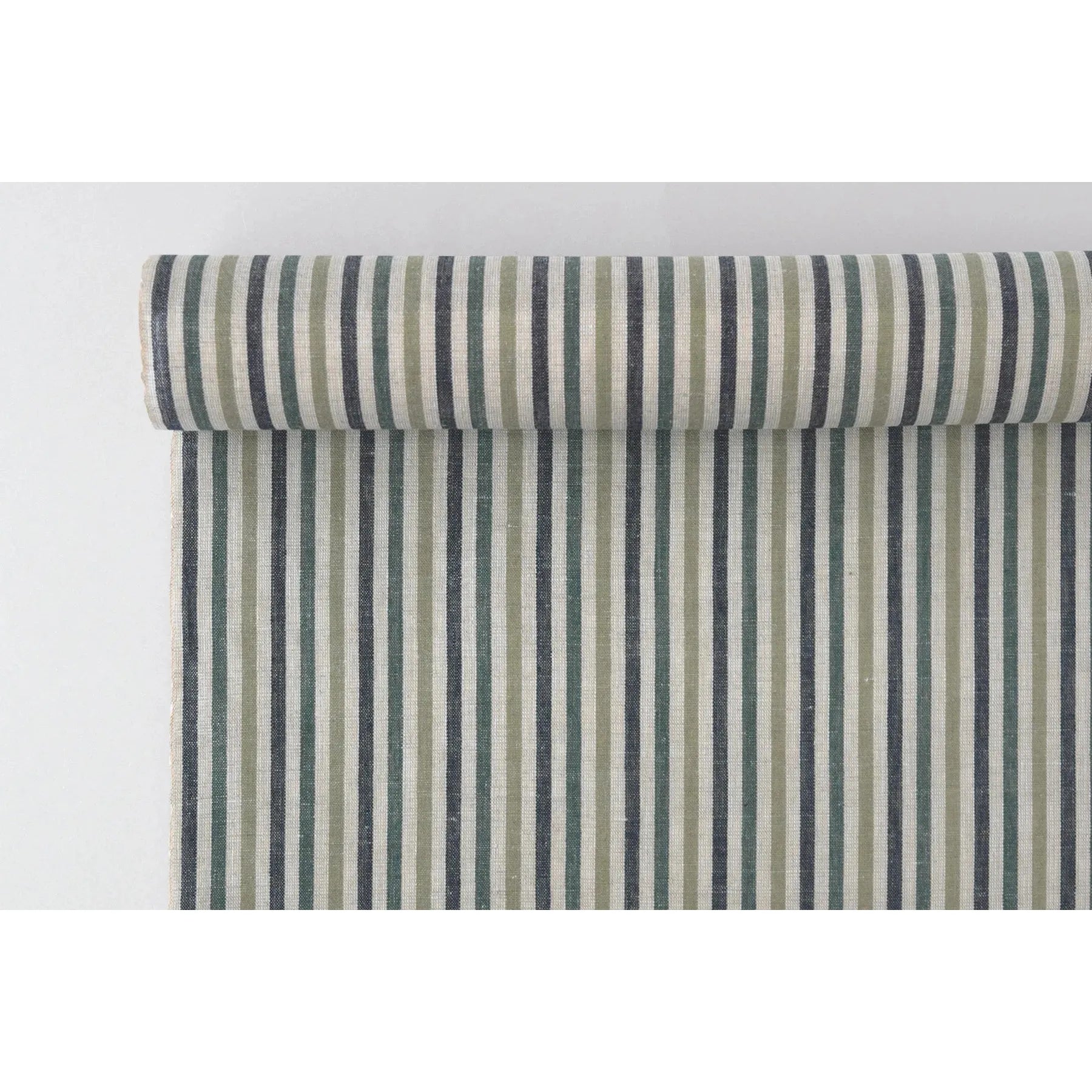 池沼織工房 棉麻 遠州縞 2022/13 反物 池沼織工房 千織