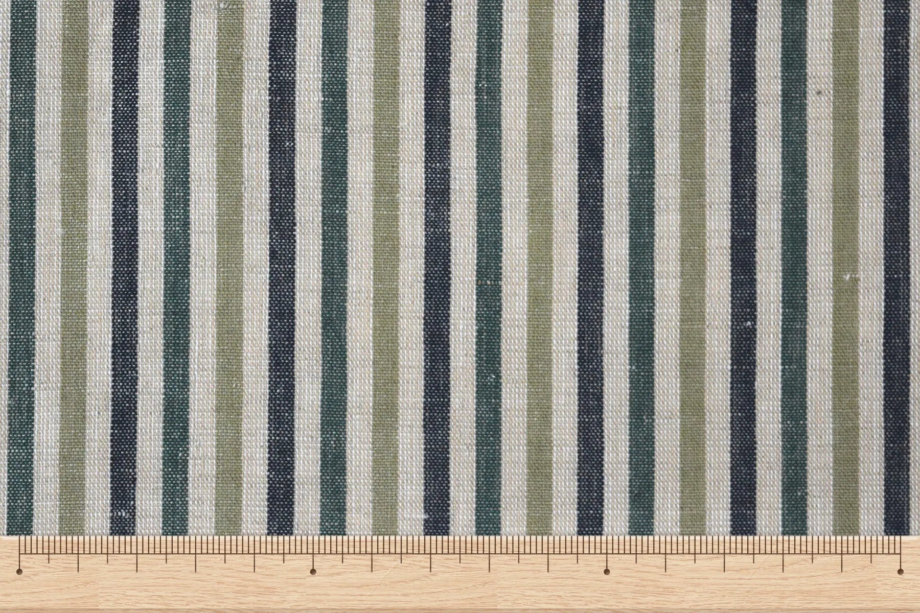 池沼織工房 棉麻 遠州縞 2022/13 反物 池沼織工房 千織