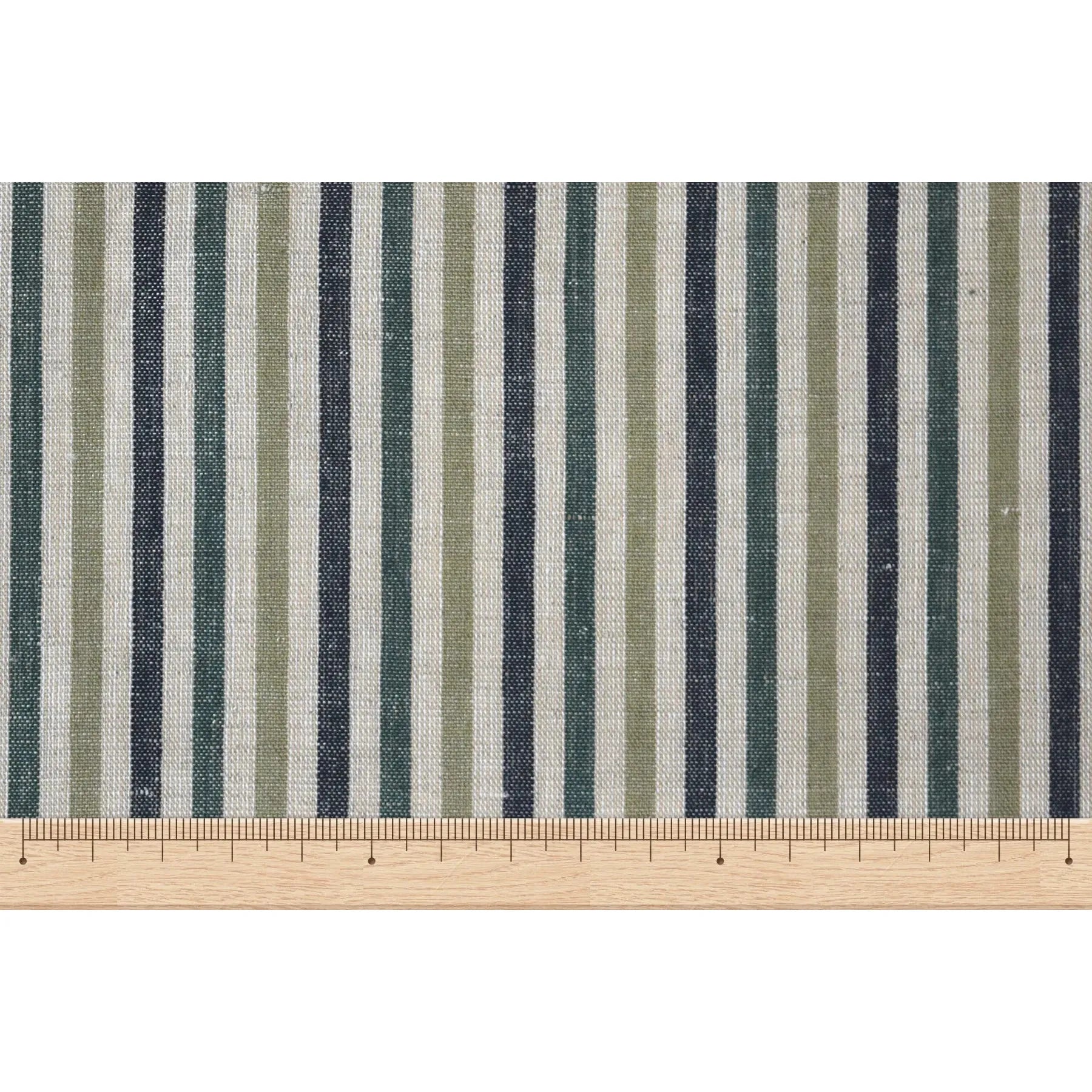 池沼織工房 棉麻 遠州縞 2022/13 反物 池沼織工房 千織