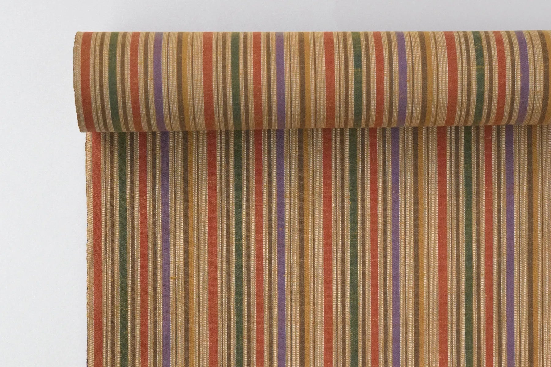 池沼織工房 千織 遠州縞 麦秋 ※メートル売り(1=1m) fabric 池沼織工房 千織