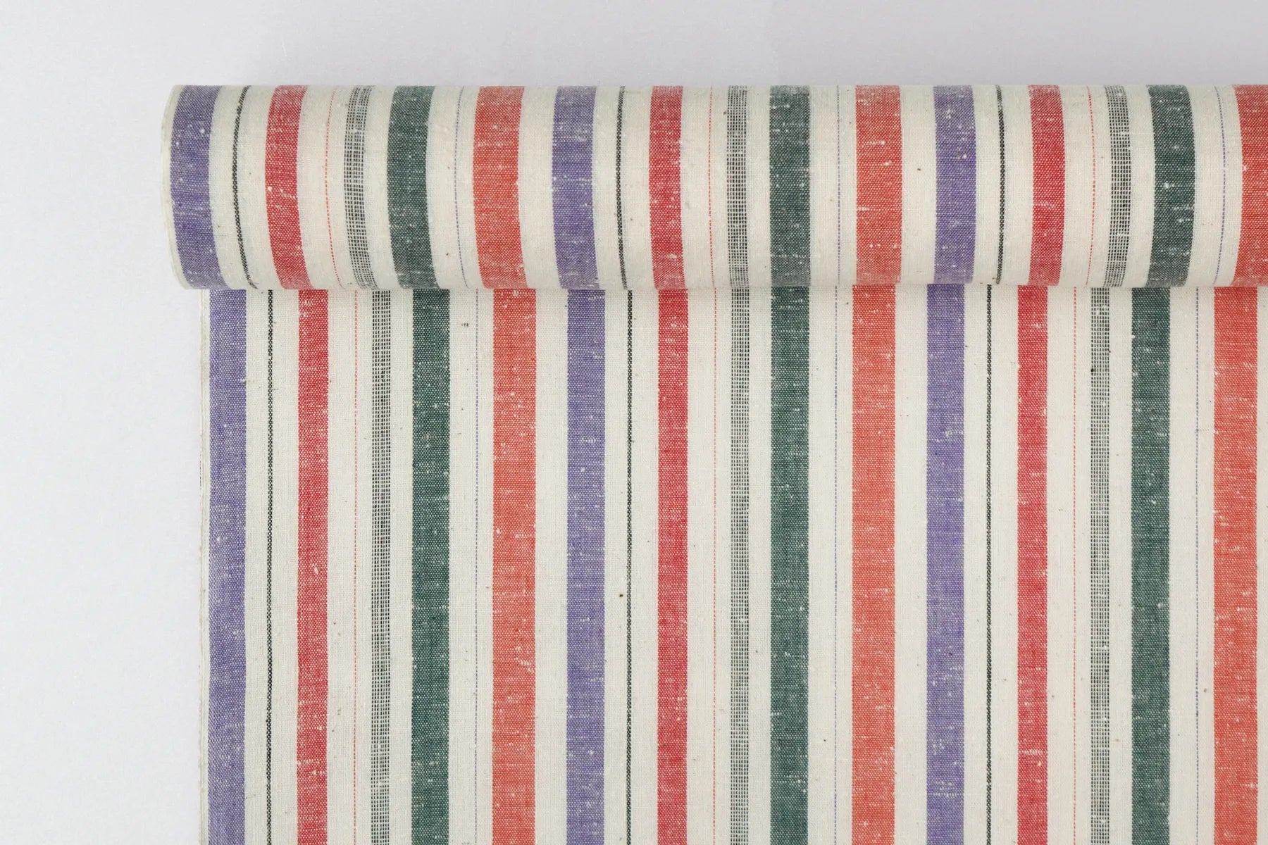 池沼織工房 千織 遠州木綿 遠州縞 初音※メートル売り(1=1m) fabric 池沼織工房 千織