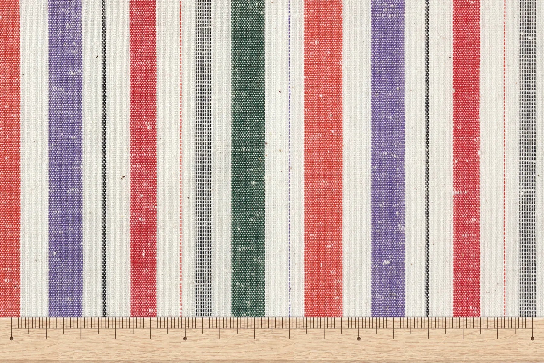 池沼織工房 千織 遠州木綿 遠州縞 初音※メートル売り(1=1m) fabric 池沼織工房 千織