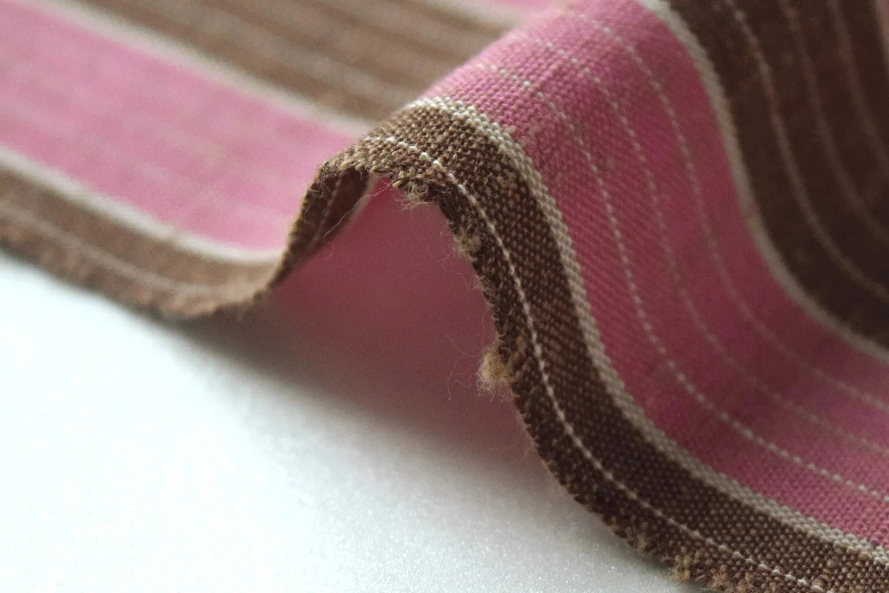 池沼織工房 千織 遠州木綿 遠州縞 花筏 ー はないかだ 遠州木綿 池沼織工房 千織