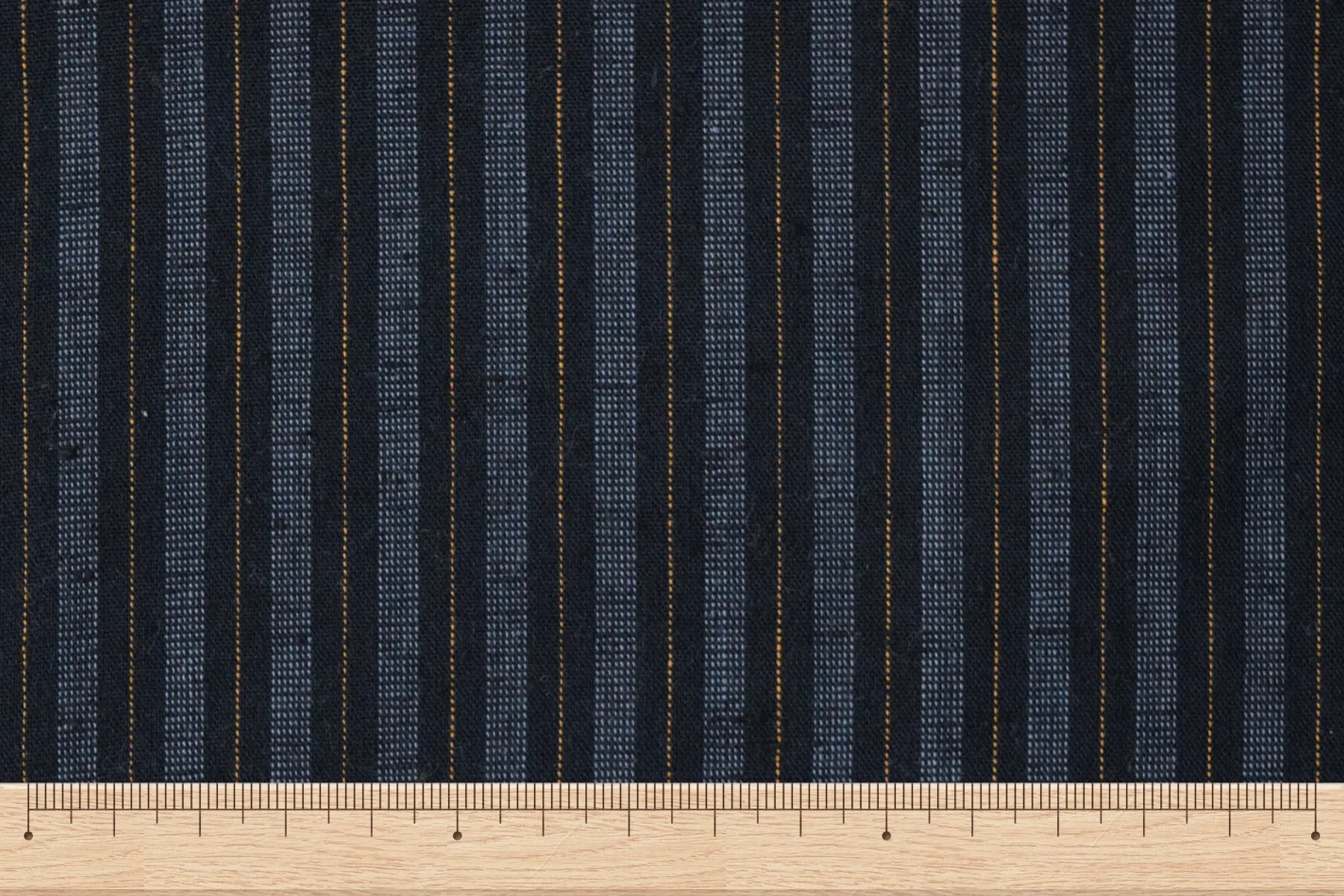 池沼織工房 千織 遠州木綿 遠州縞 朧 ※メートル売り(1=1m) fabric 池沼織工房 千織