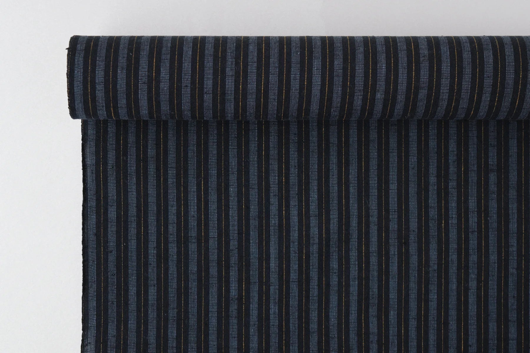 池沼織工房 千織 遠州木綿 遠州縞 朧 ※メートル売り(1=1m) fabric 池沼織工房 千織