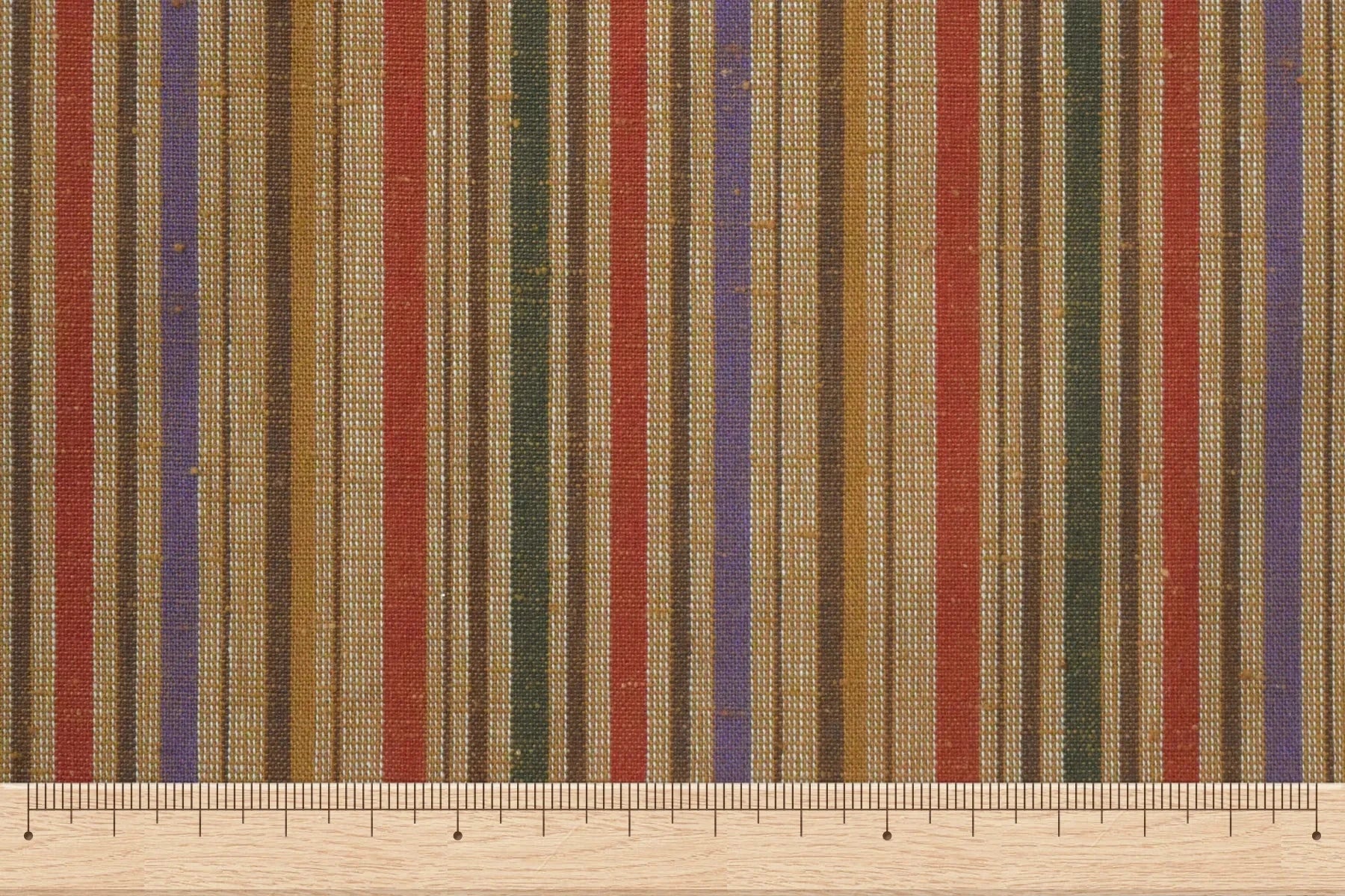 池沼織工房 千織 遠州木綿 遠州縞 麦秋 ー ばくしゅう※メートル売り(1=1m) fabric 池沼織工房 千織