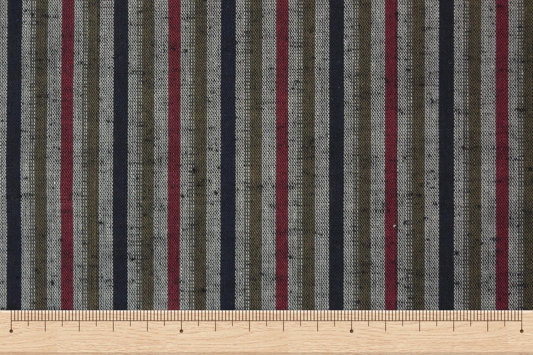 池沼織工房 千織 遠州木綿 遠州縞 凩 ※メートル売り(1=1m) fabric 池沼織工房 千織