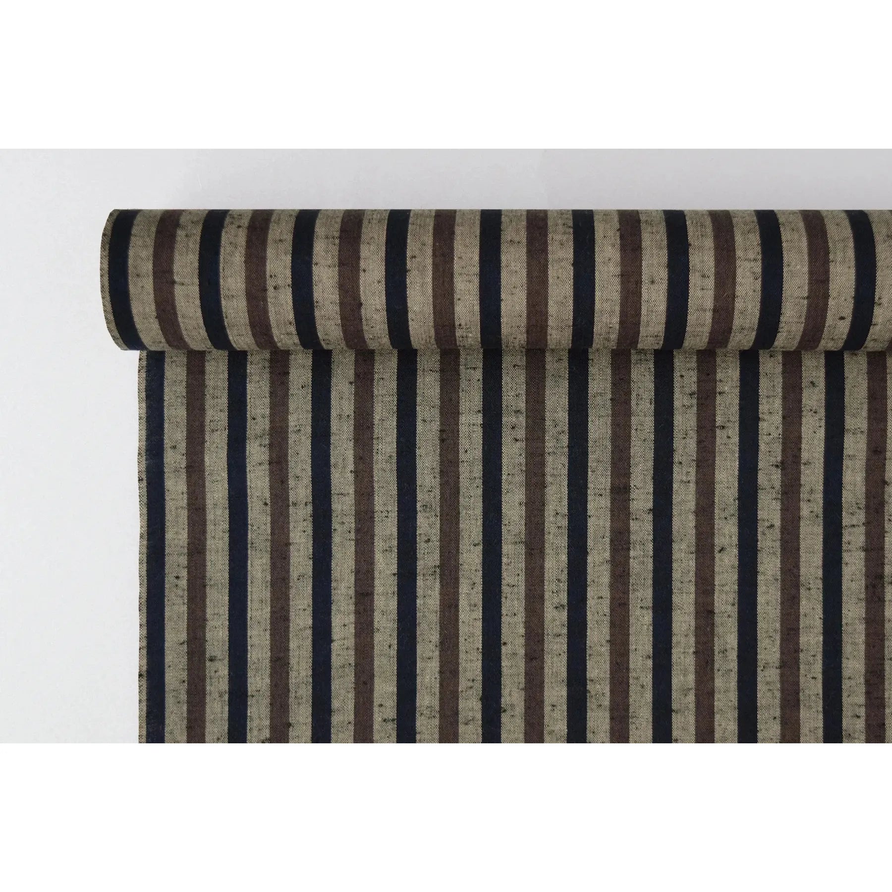 池沼織工房 千織 遠州木綿 遠州縞 木立※メートル売り(1=1m) fabric 池沼織工房 千織