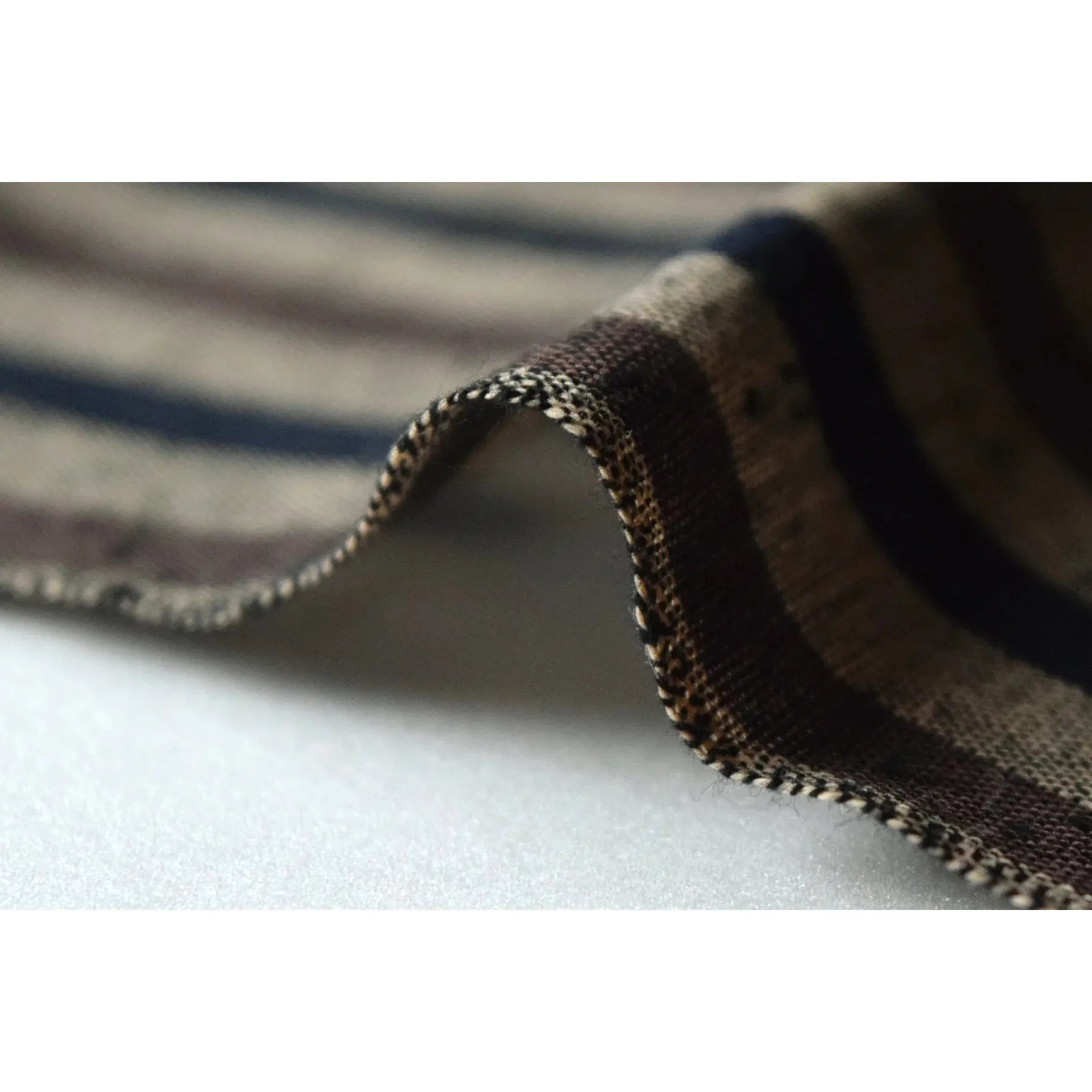 池沼織工房 千織 遠州木綿 遠州縞 木立※メートル売り(1=1m) fabric 池沼織工房 千織