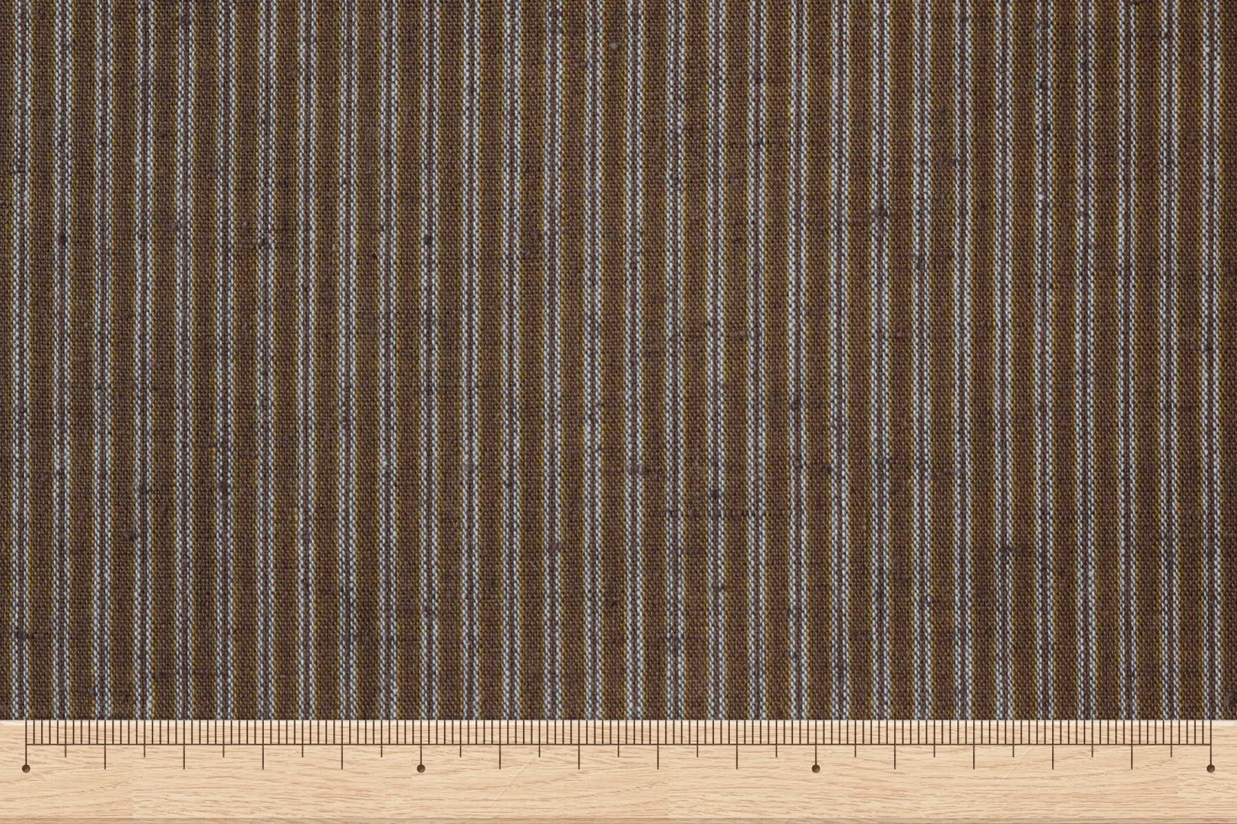 池沼織工房 千織 遠州木綿 遠州縞 団栗※メートル売り(1=1m) fabric 池沼織工房 千織