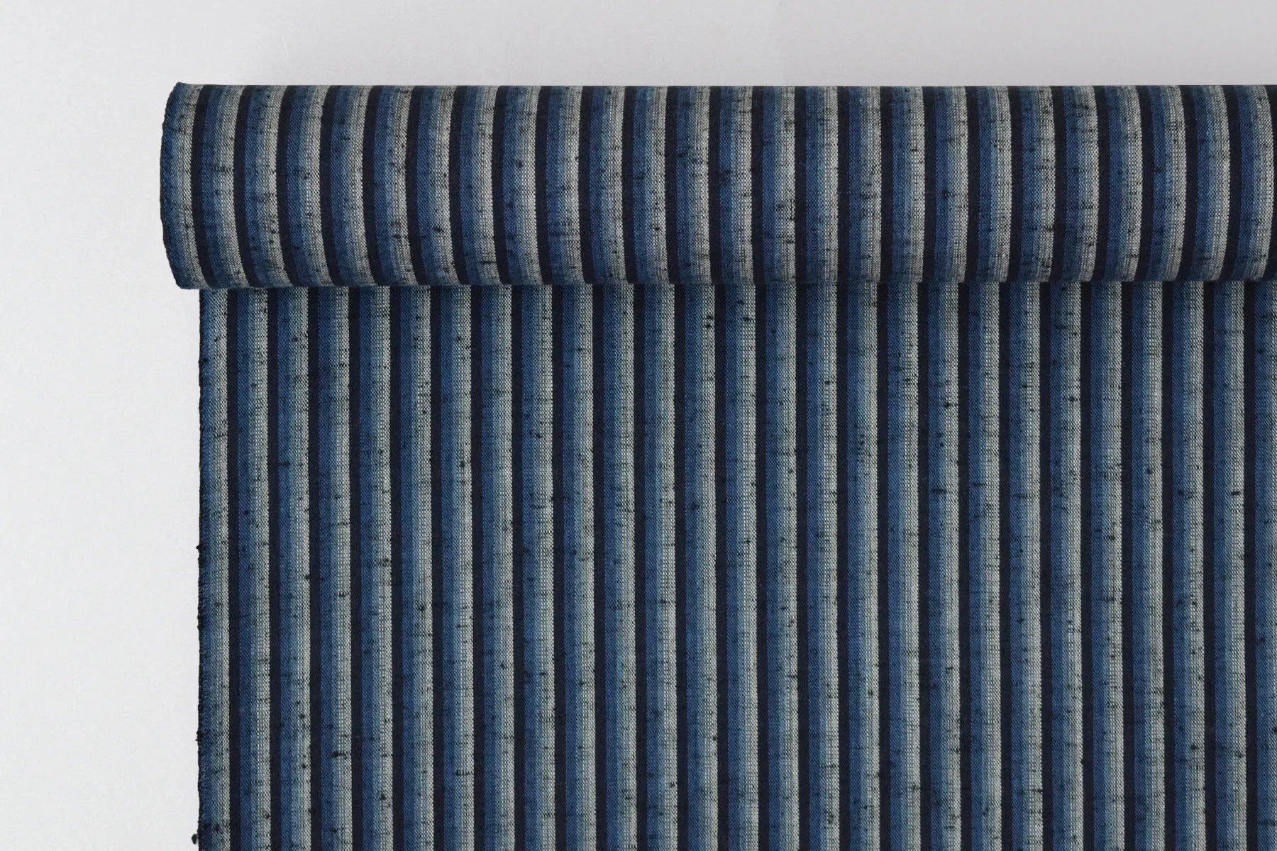 池沼織工房 千織 遠州木綿 遠州縞 喜雨※メートル売り(1=1m) fabric 池沼織工房 千織