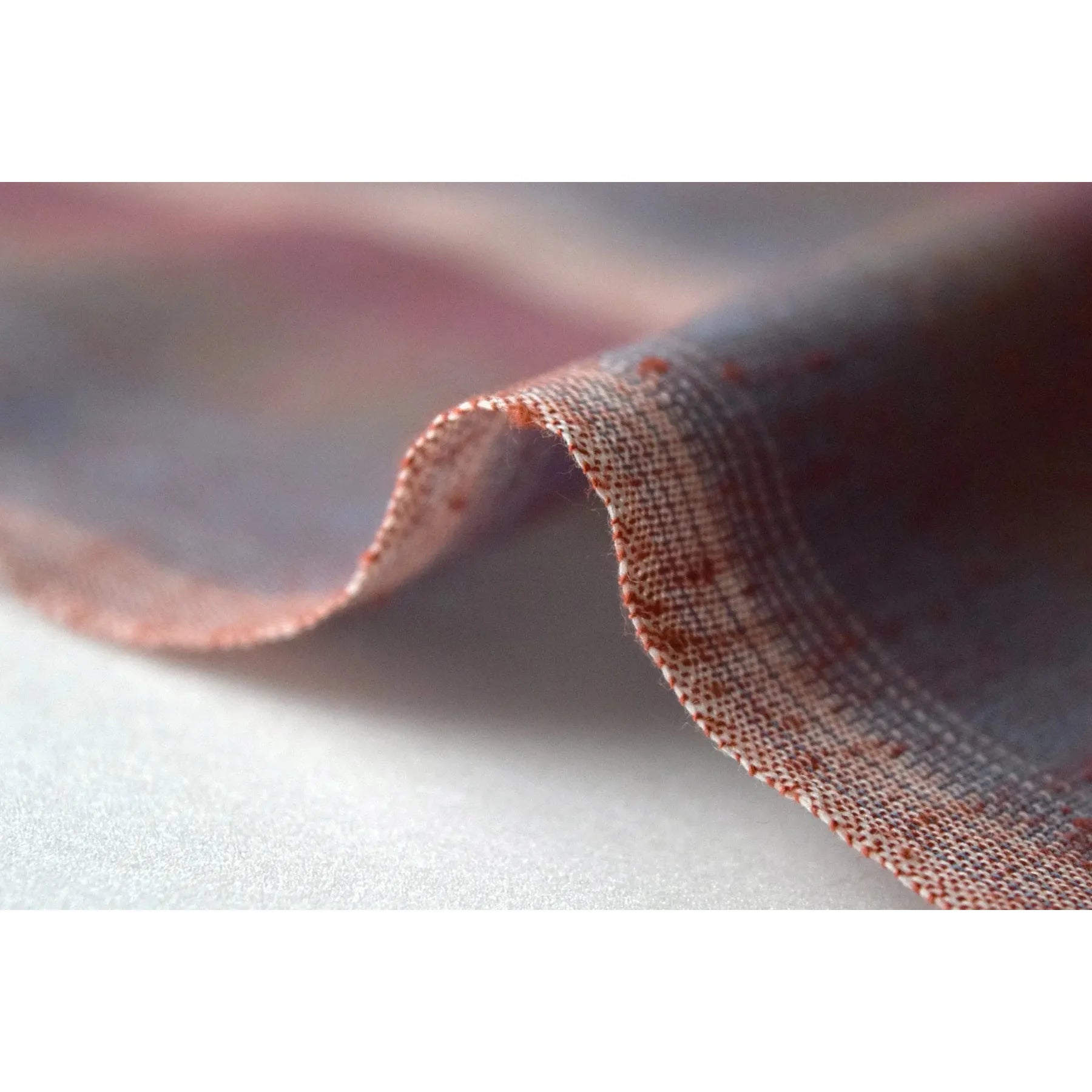 池沼織工房 千織 遠州木綿 遠州縞 暁※メートル売り(1=1m) fabric 池沼織工房 千織