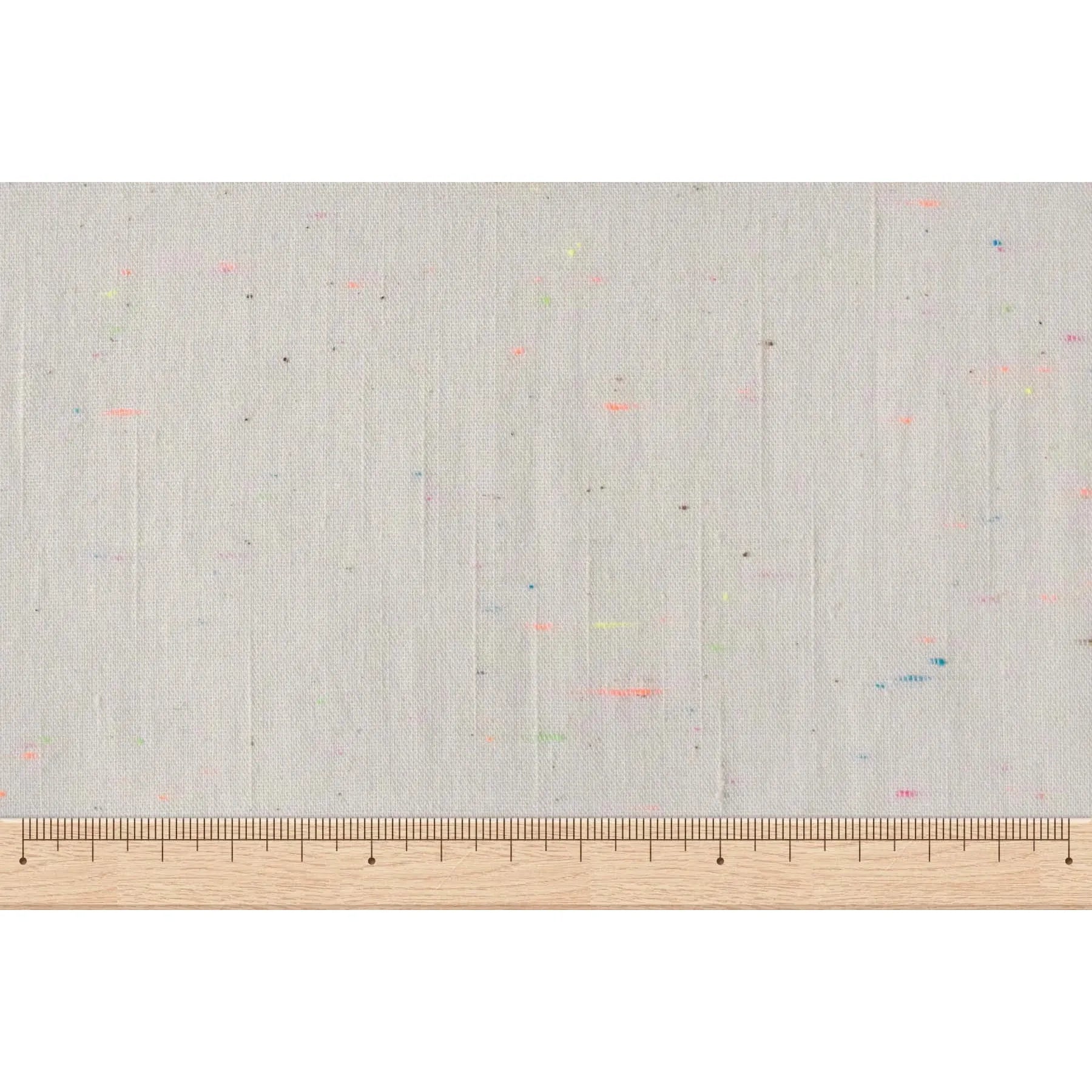 池沼織工房 遠州木綿 ネオン ホワイト ※メートル売り(1=1m) 遠州木綿 池沼織工房 千織