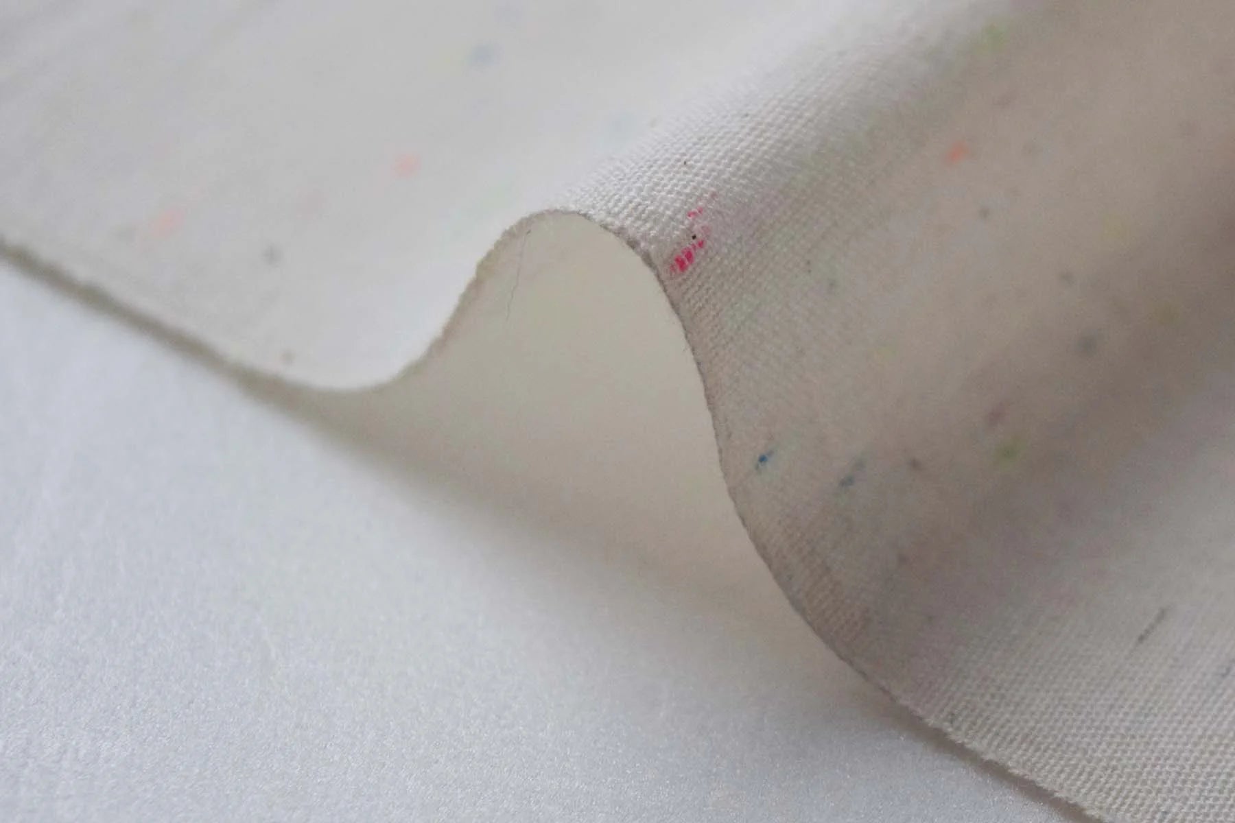 池沼織工房 遠州木綿 ネオン ホワイト ※メートル売り(1=1m) 遠州木綿 池沼織工房 千織