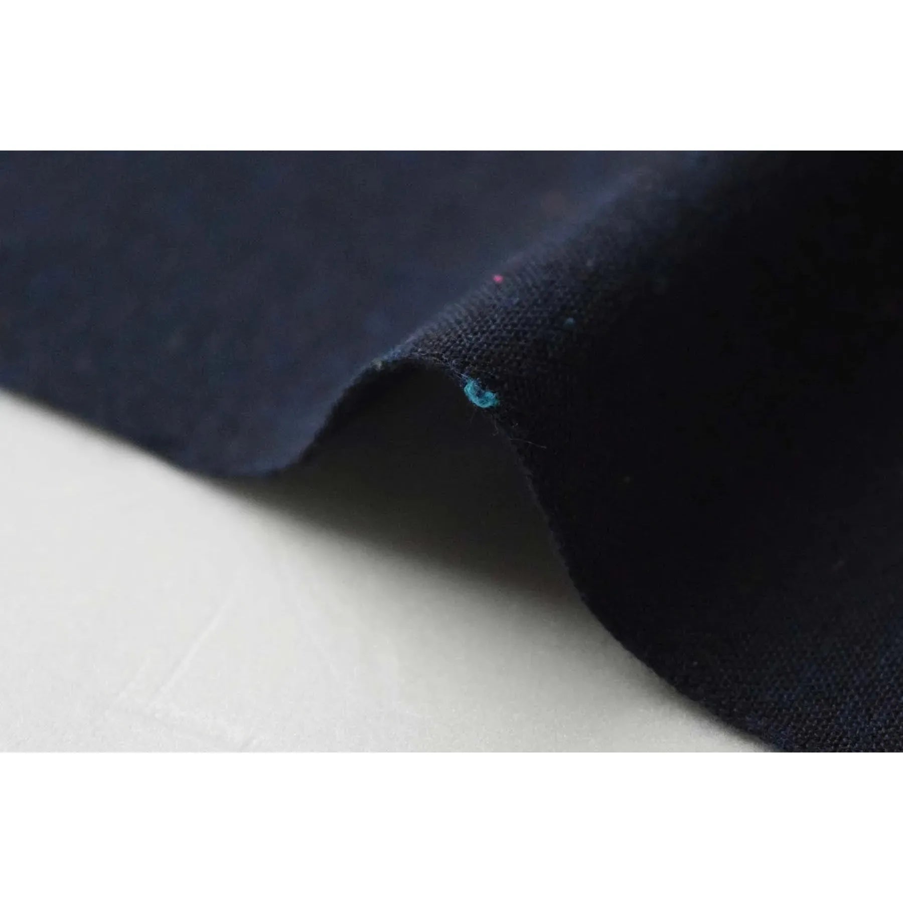 池沼織工房 遠州木綿 ネオン ネイビー ※メートル売り(1=1m) 遠州木綿 池沼織工房 千織