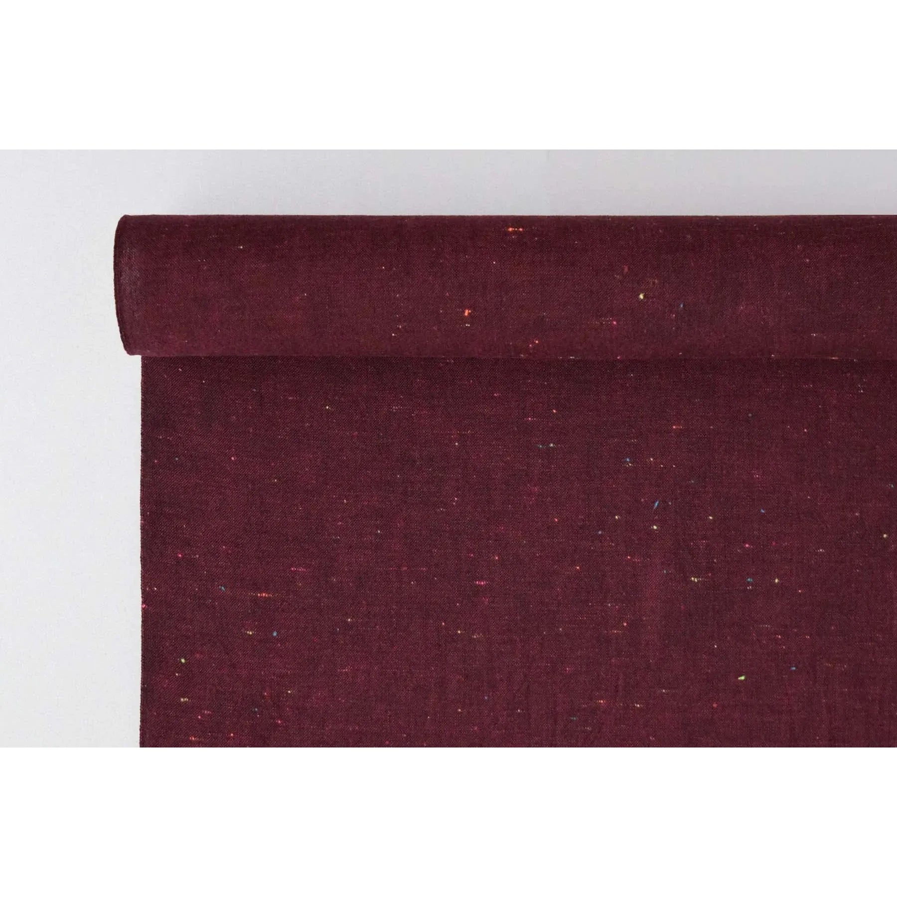 池沼織工房 遠州木綿 ネオン ワイン ※メートル売り(1=1m) 遠州木綿 池沼織工房 千織