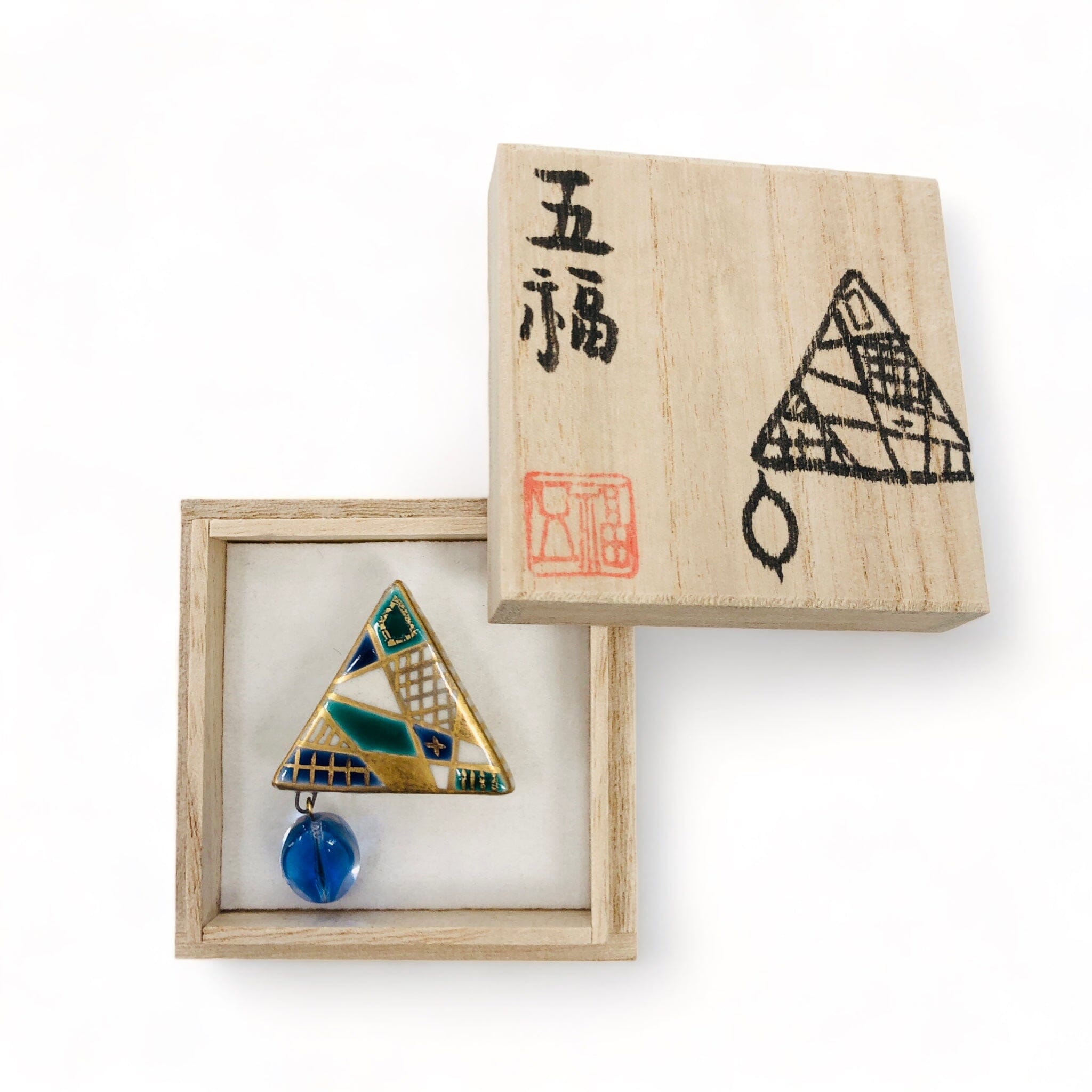 GO!FUKU 五福 帯留 三角 帯留 GO!FUKU 五福