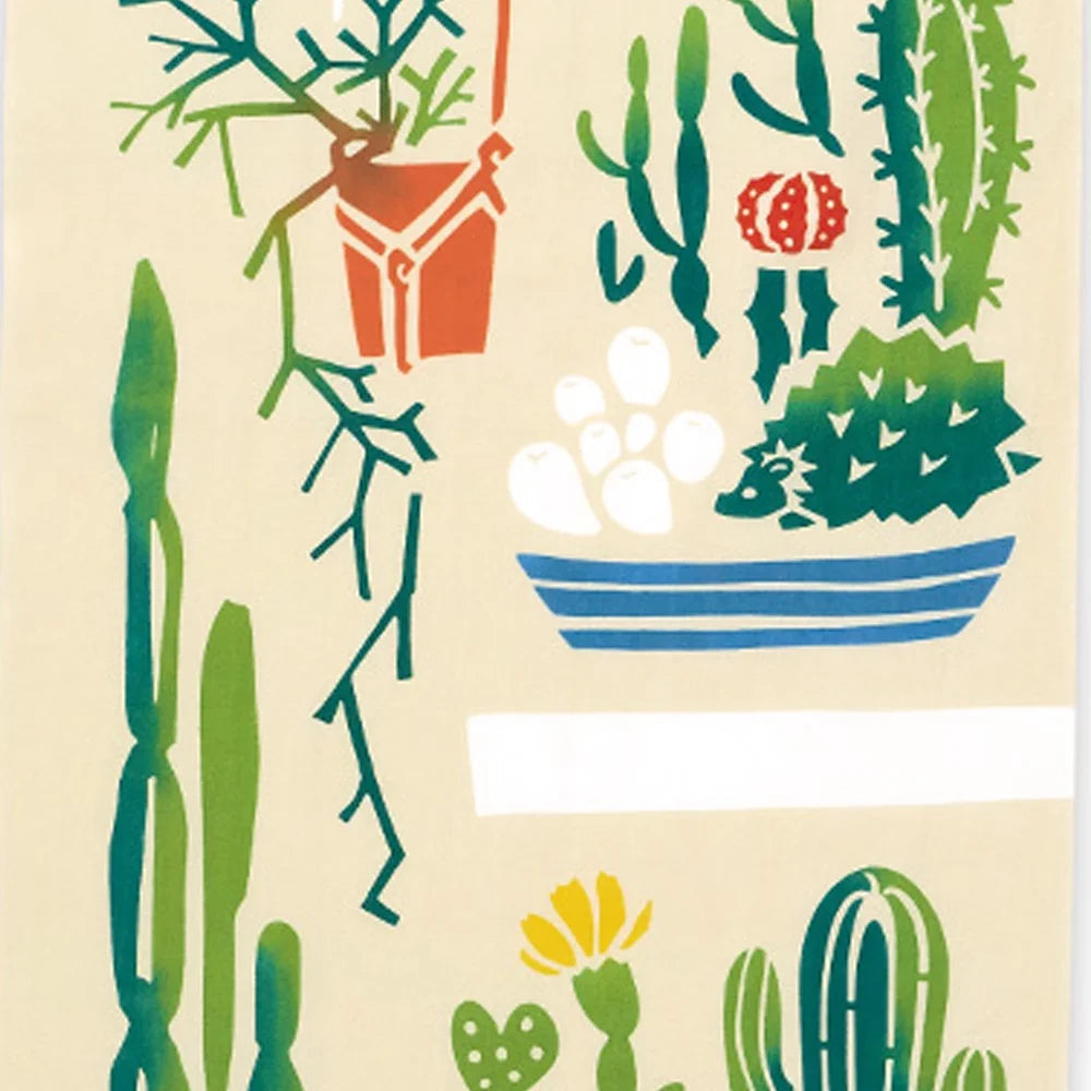 kenema 手ぬぐいサボテンかくれんぼ てぬぐい 宮本(株)