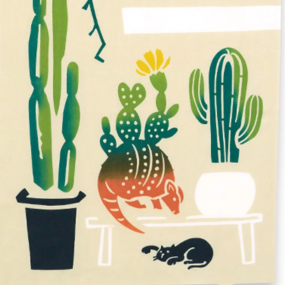 kenema 手ぬぐいサボテンかくれんぼ てぬぐい 宮本(株)