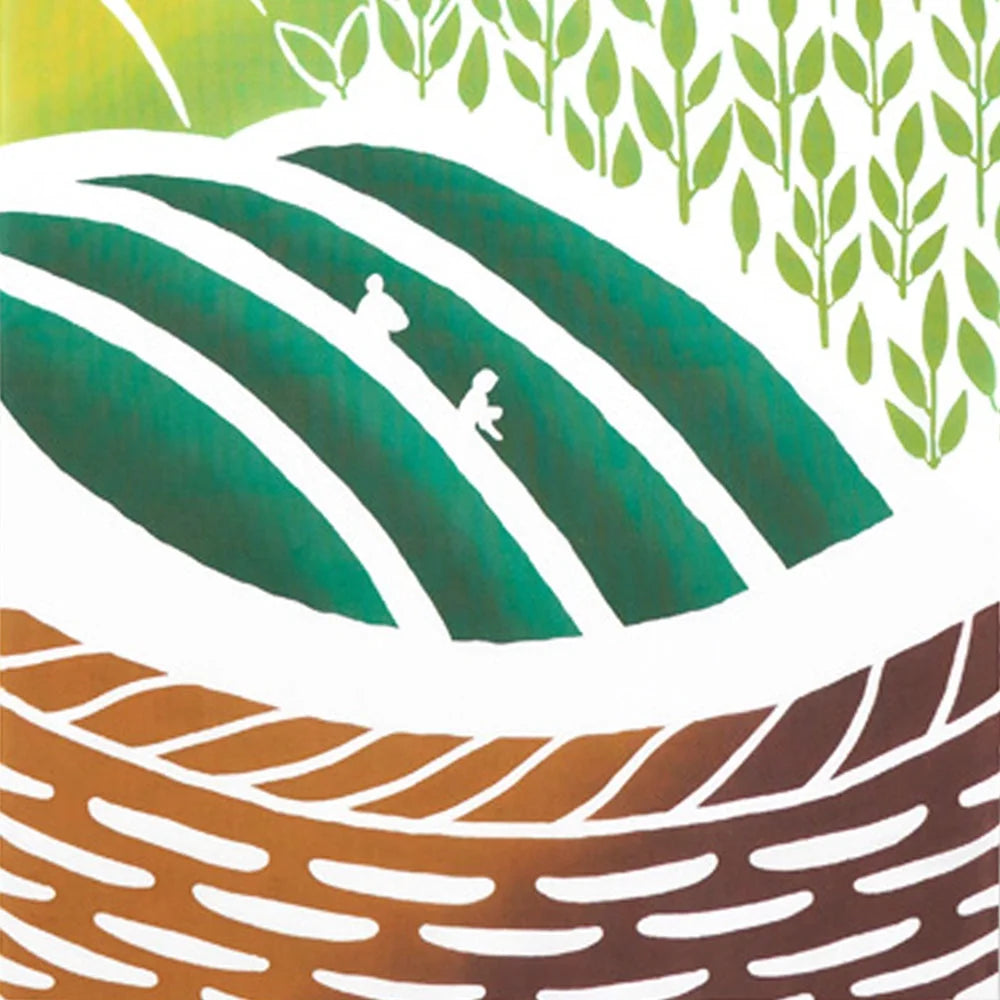 【kenema】注染手ぬぐい 茶摘み てぬぐい 宮本株式会社