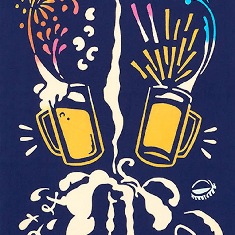 【kenema 】注染手ぬぐい はなびいる てぬぐい 宮本株式会社