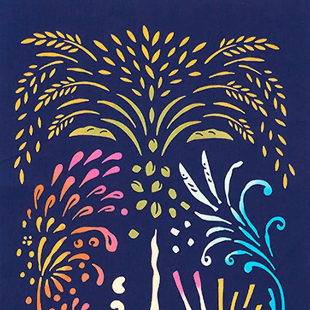 【kenema 】注染手ぬぐい はなびいる てぬぐい 宮本株式会社