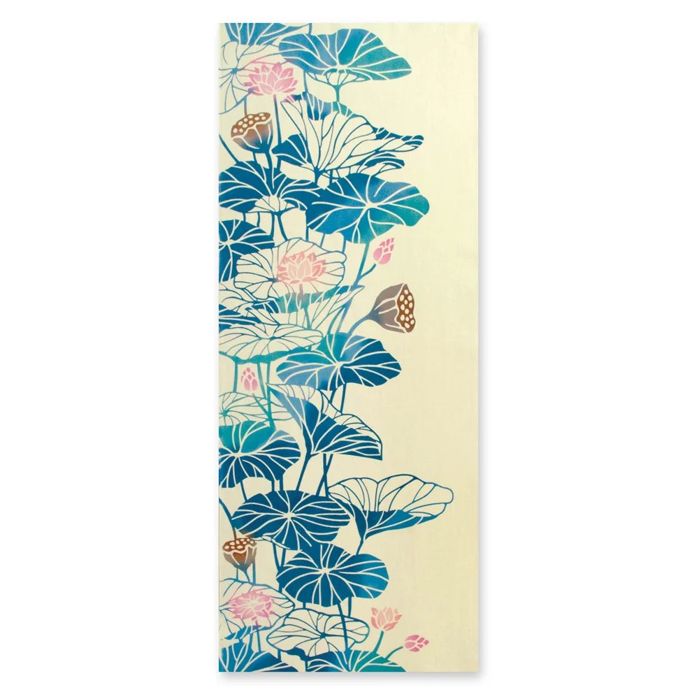 【kenema】 注染手ぬぐい 蓮花 てぬぐい 宮本(株)