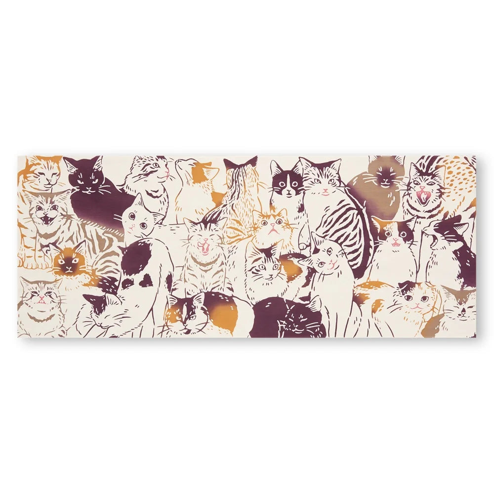 【kenema】注染手ぬぐい 猫づくし てぬぐい 宮本株式会社