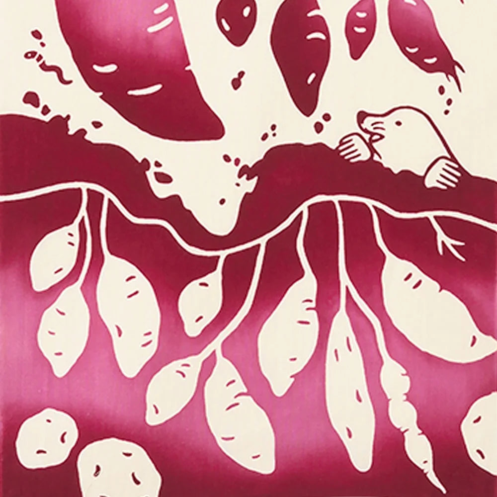 【kenema 】注染手ぬぐい お芋堀り てぬぐい 宮本(株)