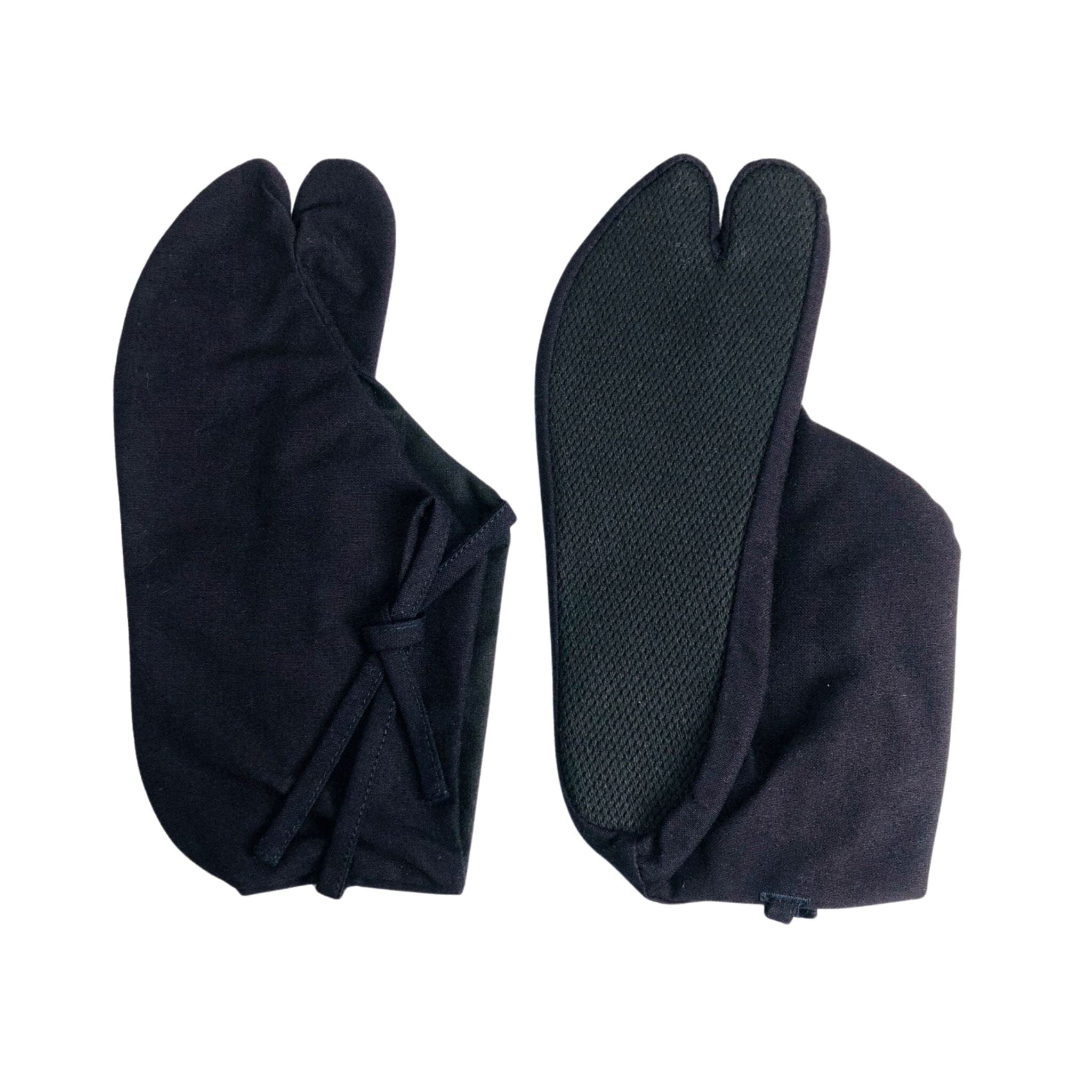 きねや足袋 紐足袋 黒石底 黒裏地 正藍染 足袋 きねや足袋