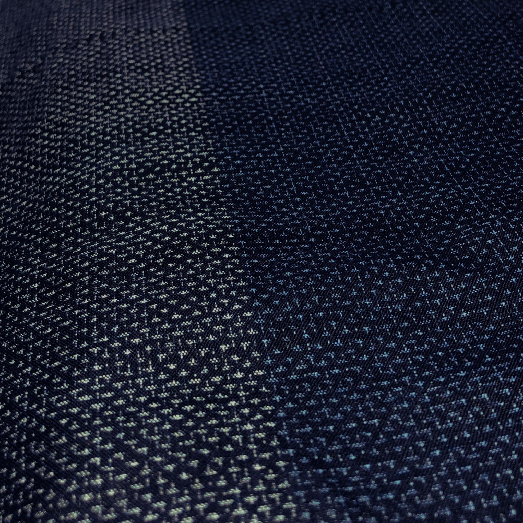 美品 本藍染 綿薩摩 袷 一六八堂 irohado