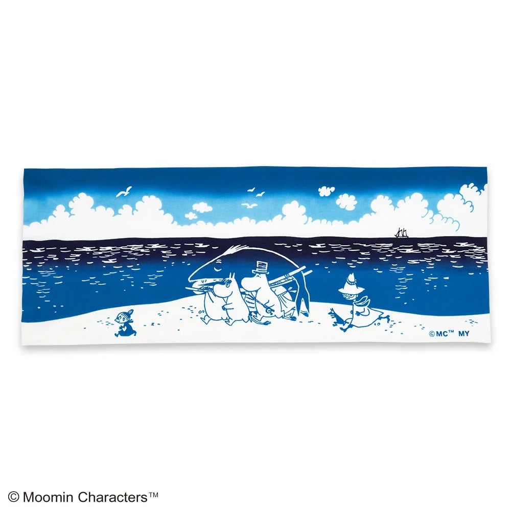 【MOOMIN】注染手ぬぐい 大きな魚 てぬぐい 宮本株式会社