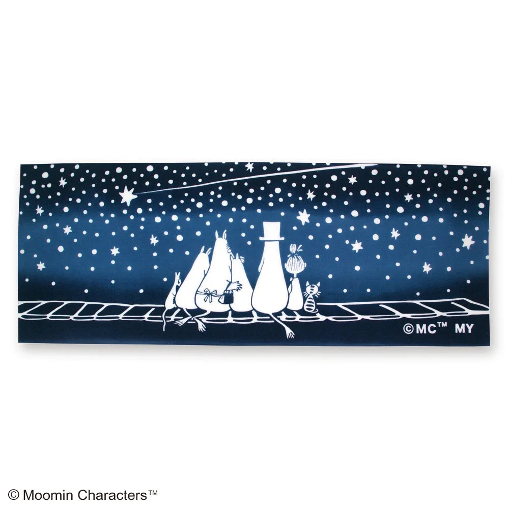 【MOOMIN】注染手ぬぐい ムーミン&星空 てぬぐい 宮本株式会社
