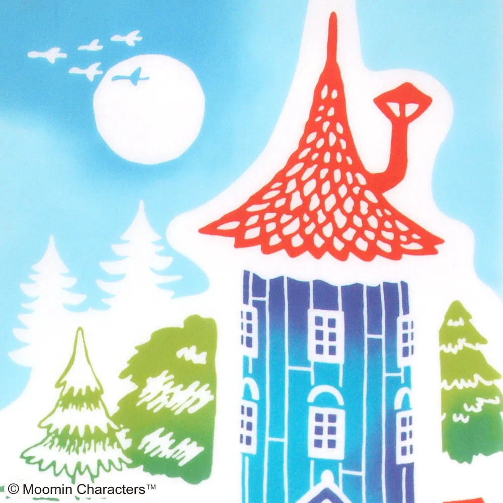 【MOOMIN】注染手ぬぐい お家へ帰ろう てぬぐい 宮本株式会社