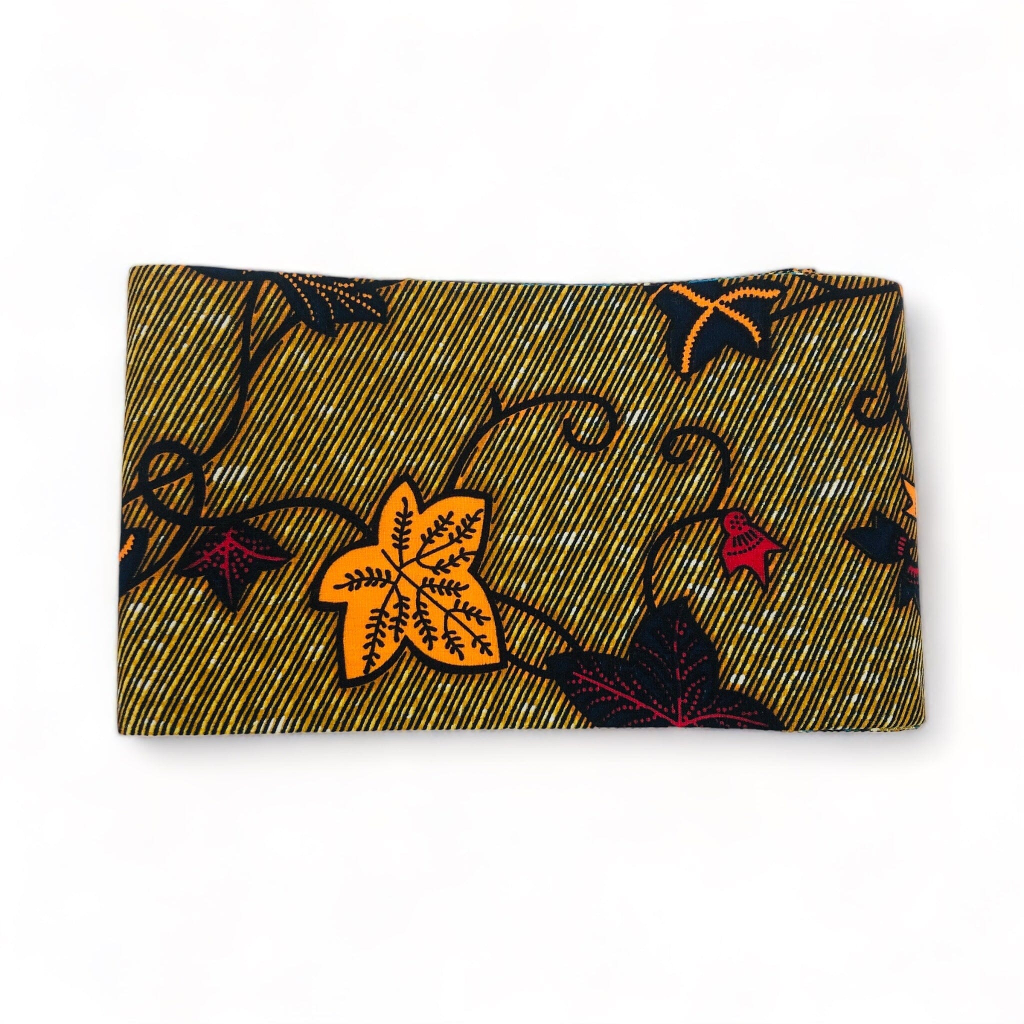 サンプル品 一六八堂オリジナル商品 African fabricリバーシブル 半巾帯 帯 一六八堂