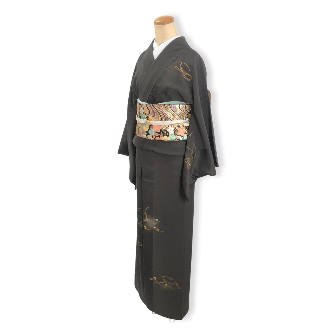 うさぎ 付下げ 身丈160cm 裄丈66cm 正絹 袷 KIA202502-0006 一六八堂 irohado