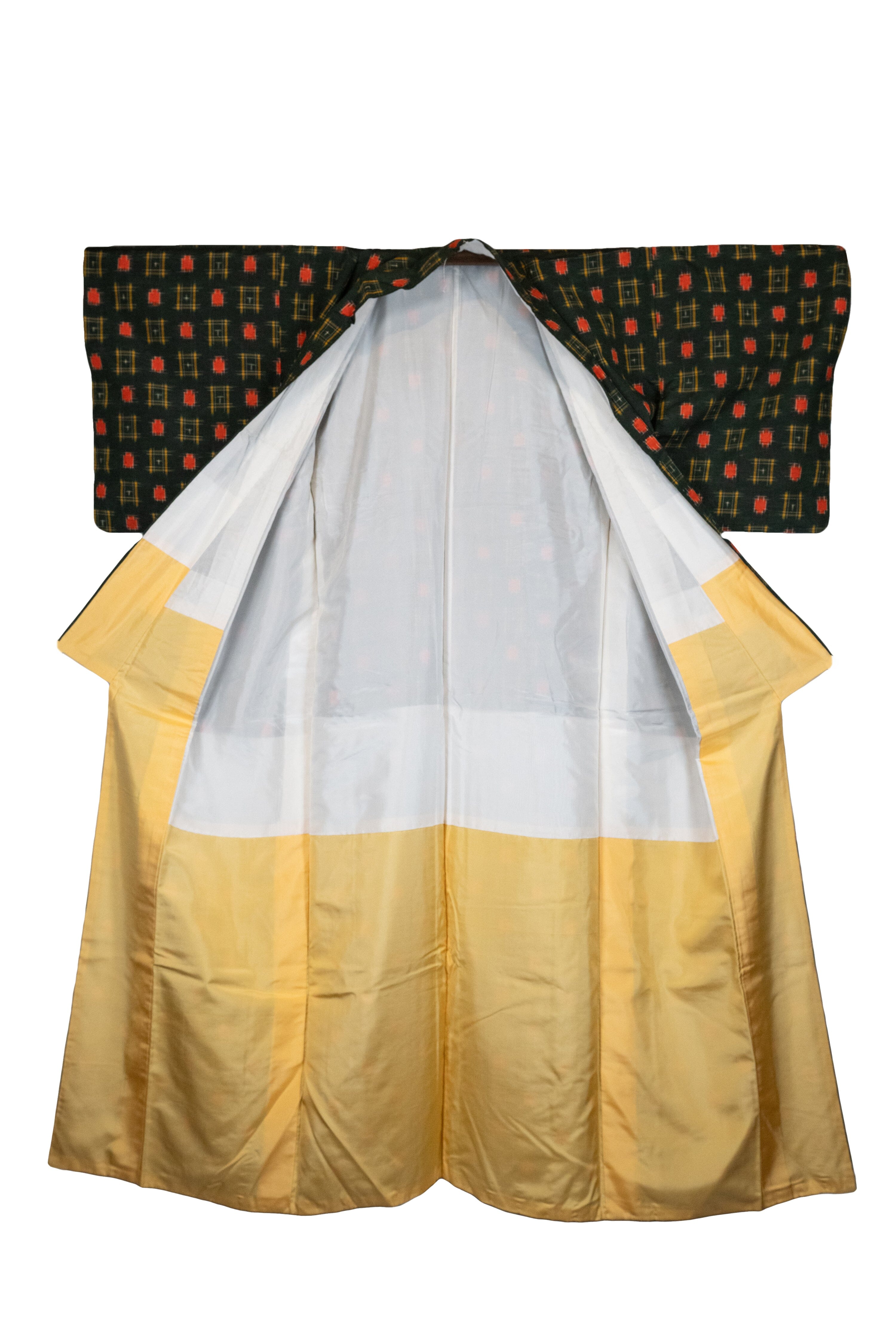 used 紬 袷 KI23000003 着物 一六八堂 irohado