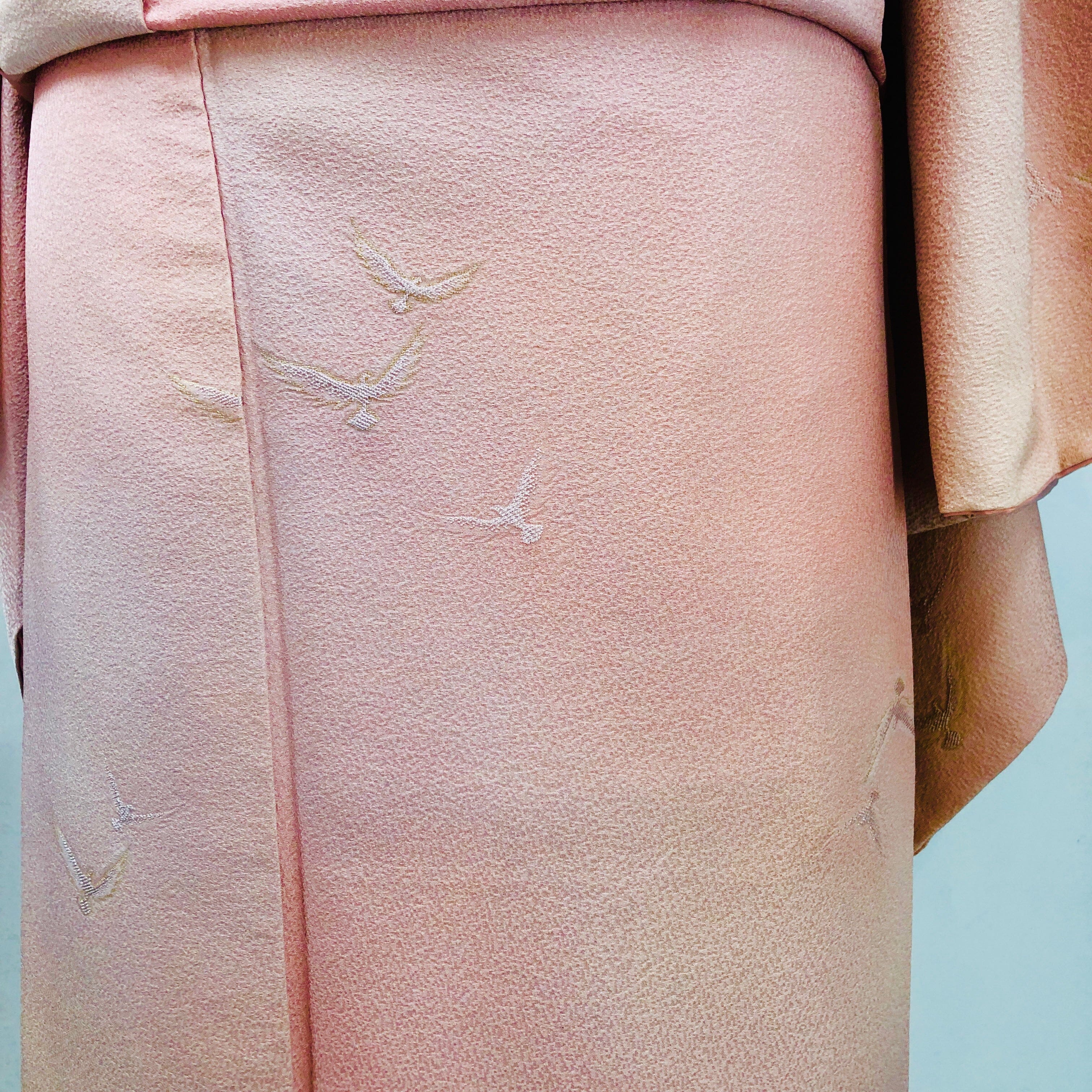 used 色無地 斉藤三才 KⅠ24000003 紬 used