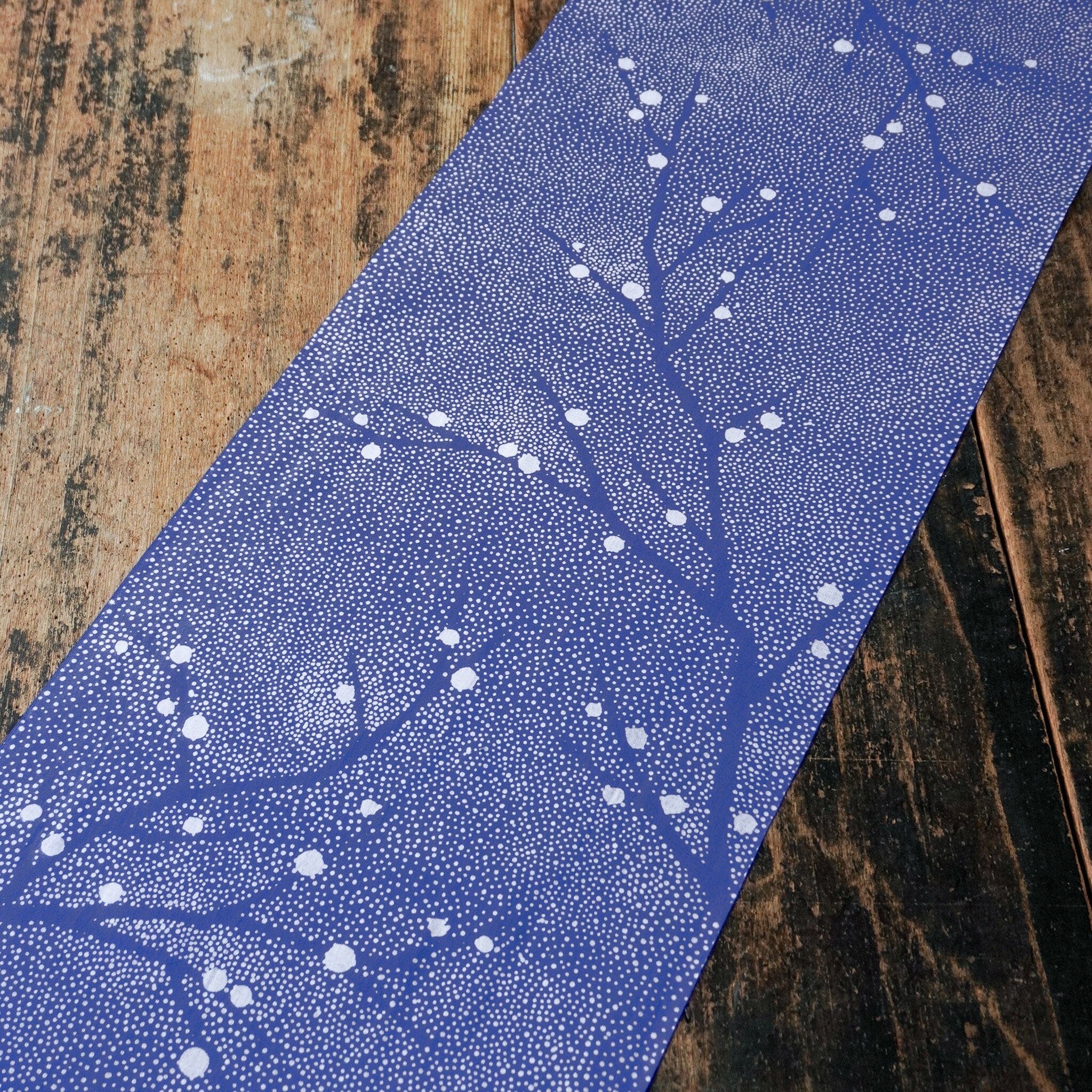 新江戸染 丸久商店 復刻てぬぐい<雪待ち> てぬぐい 新江戸染 丸久商店