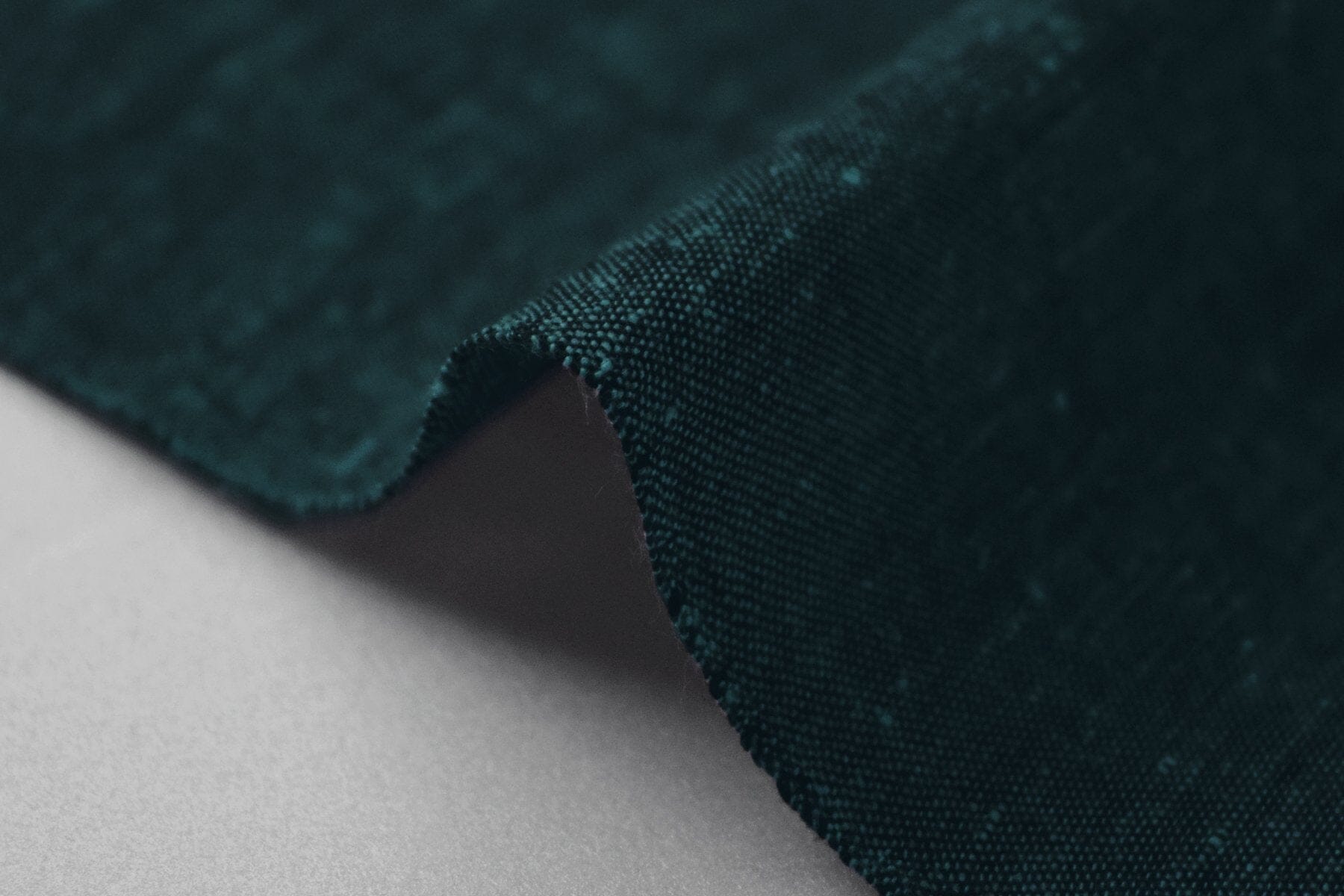 池沼織工房 千織 遠州棉紬 ネップ 孔雀※メートル売り(1=1m) fabric 池沼織工房 千織