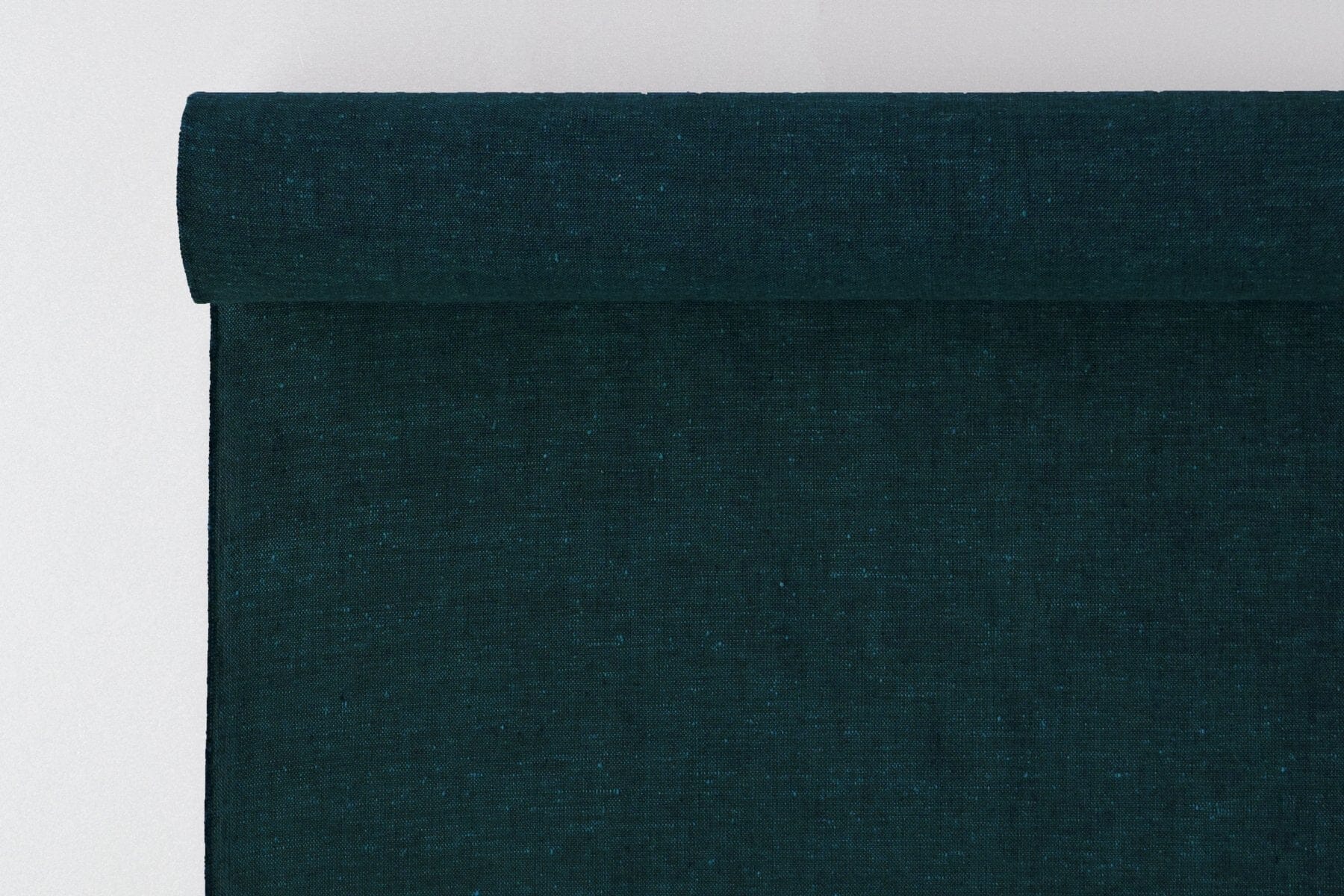 池沼織工房 千織 遠州棉紬 ネップ 孔雀※メートル売り(1=1m) fabric 池沼織工房 千織