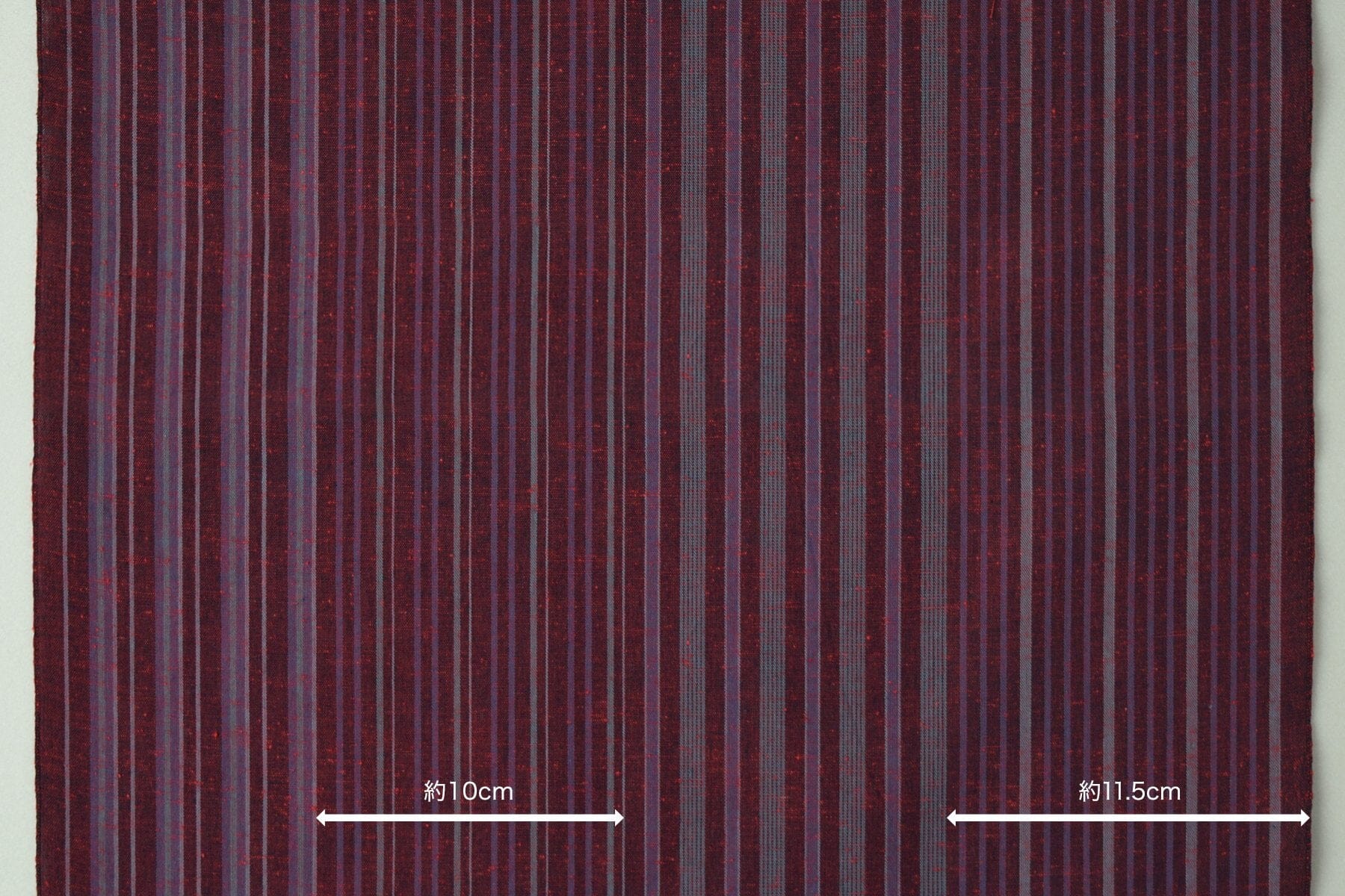 池沼織工房 千織 遠州棉紬 千織縞 恋慕 ※メートル売り(1=1m) fabric 池沼織工房 千織