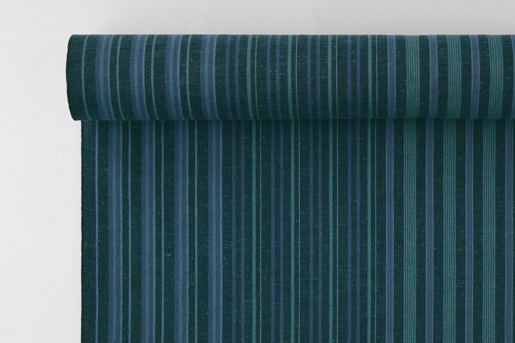 池沼織工房 千織 遠州棉紬 千織縞 南風 ※メートル売り(1=1m) fabric 池沼織工房 千織