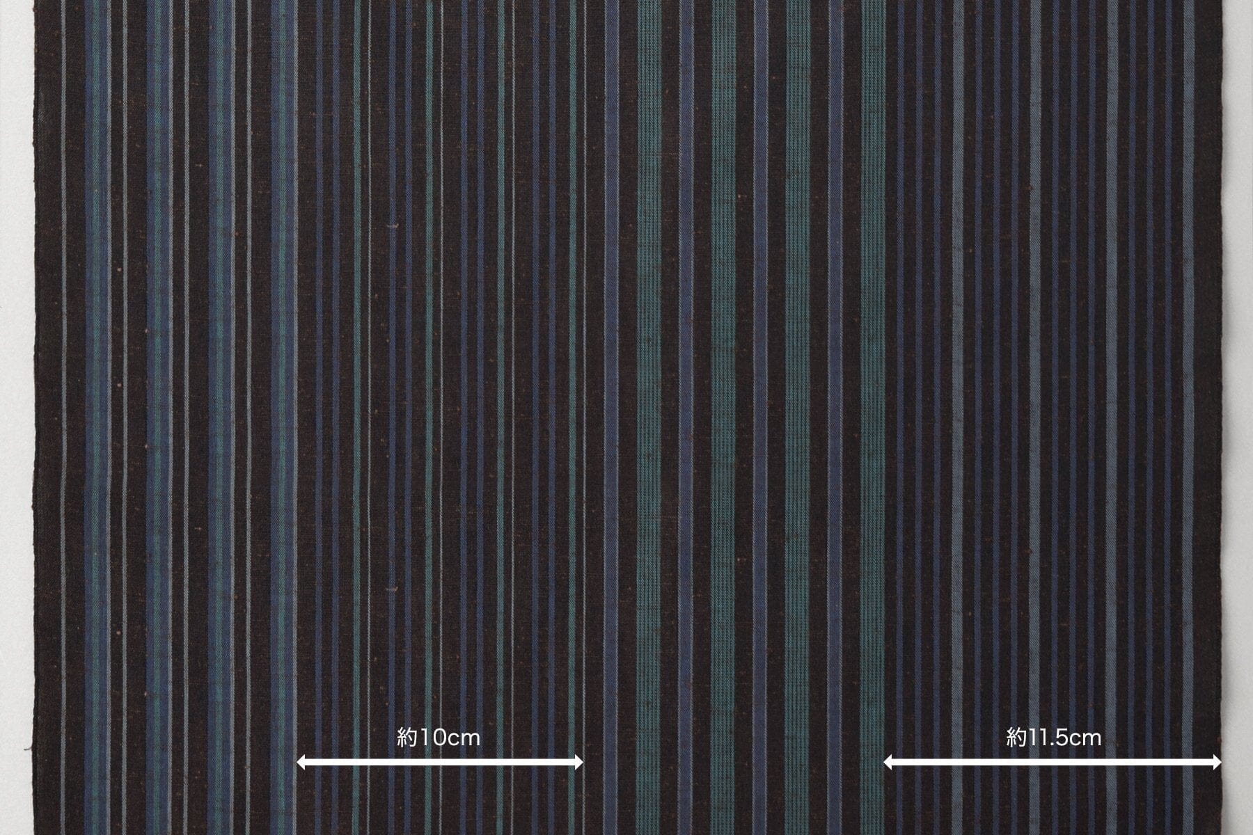 池沼織工房 千織 遠州棉紬 千織縞 郷里 ※メートル売り(1=1m) fabric 池沼織工房 千織