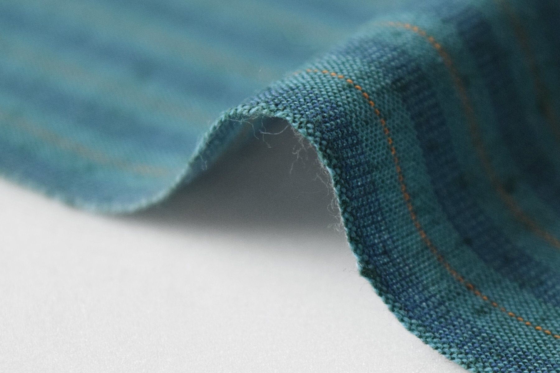 池沼織工房 千織 遠州棉紬 遠州縞 泡沫 ※メートル売り(1=1m) fabric 池沼織工房 千織