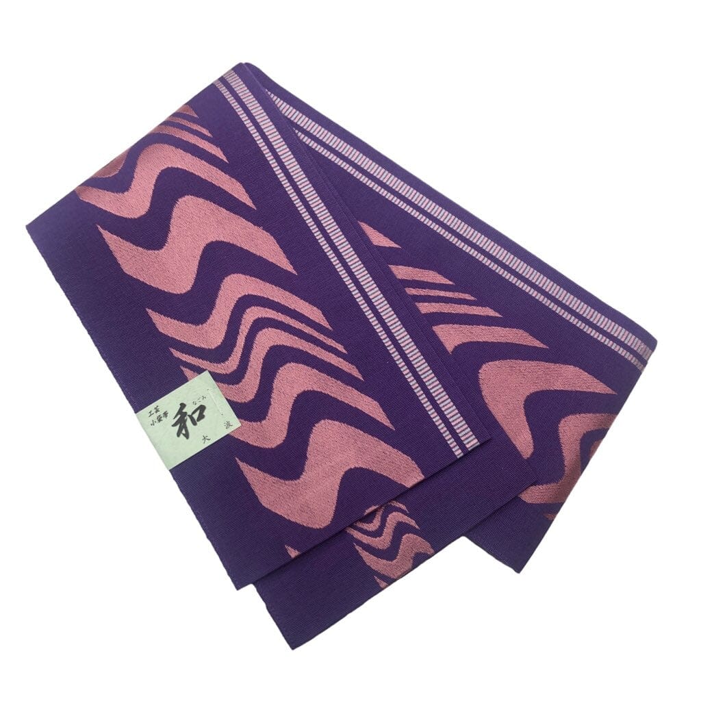 米沢織 半巾帯 一六八堂 irohado